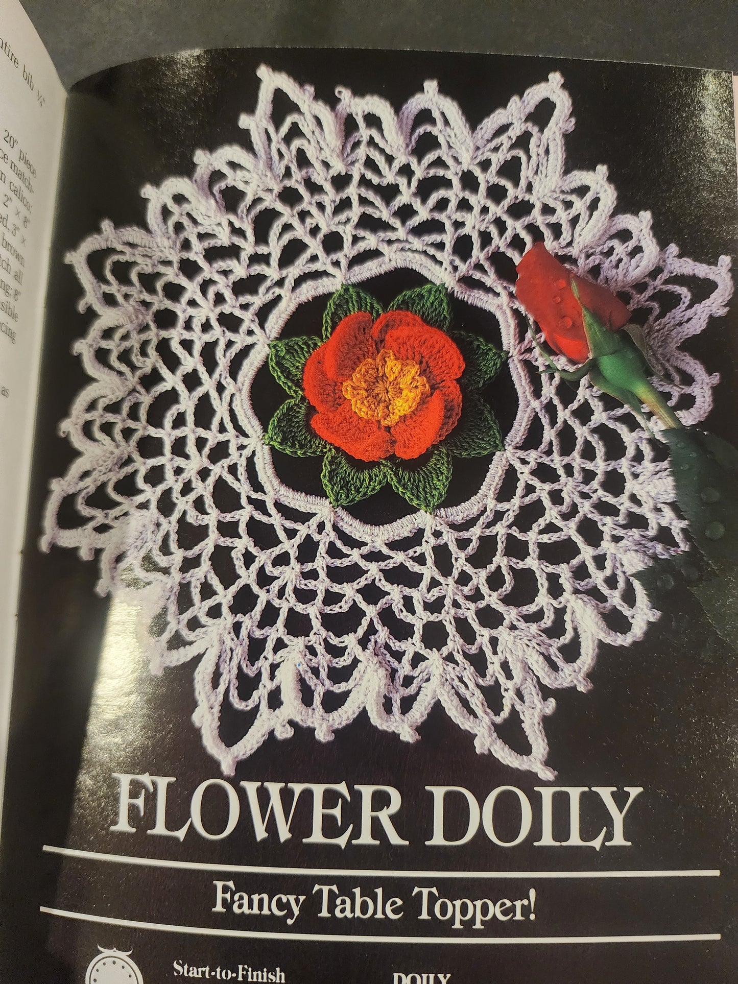 ANNIE'S PATTERN CLUB NEWSLETTER # 42 WINTER PROJECTS & #45 1987 crochet quilt