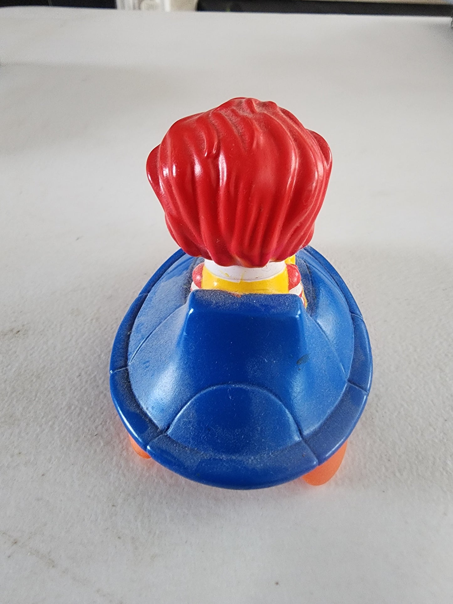 McDonald's Happy Meal Toy Baby Ronald McDonald Riding Turtle Bath Toy 2010