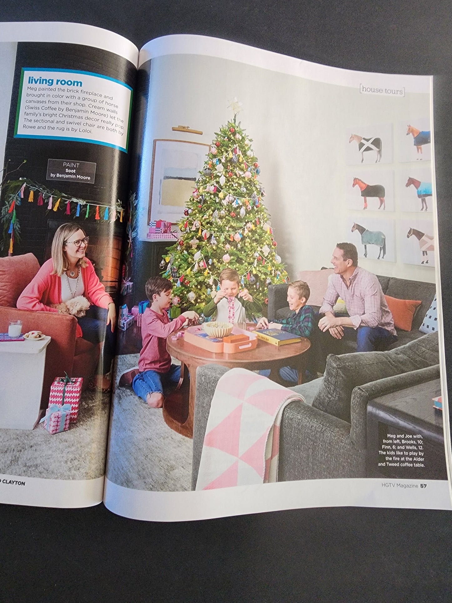 HGTV MAGAZINE - HOLIDAY BEST - NOV/DEC 2024 FESTIVE IDEAS, FIREPLACE, DECORATE