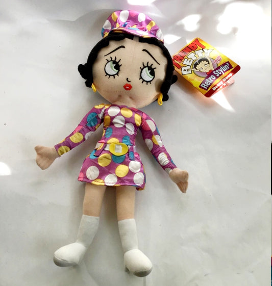 Betty Boop Doll Retro Stylin 60s Era. 15" tall