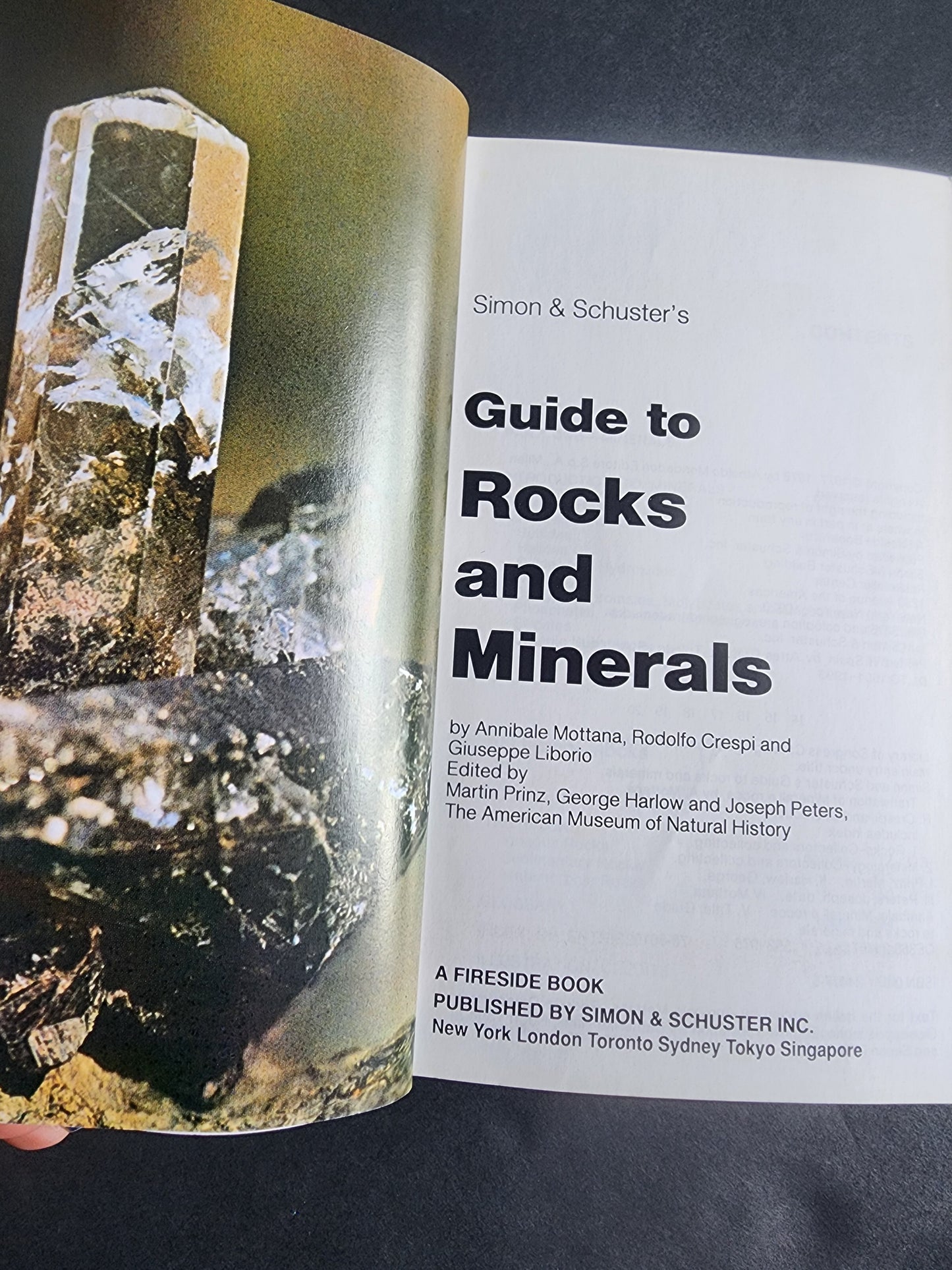 Simon & Schuster's Guide to Rocks and Minerals Softcover Book