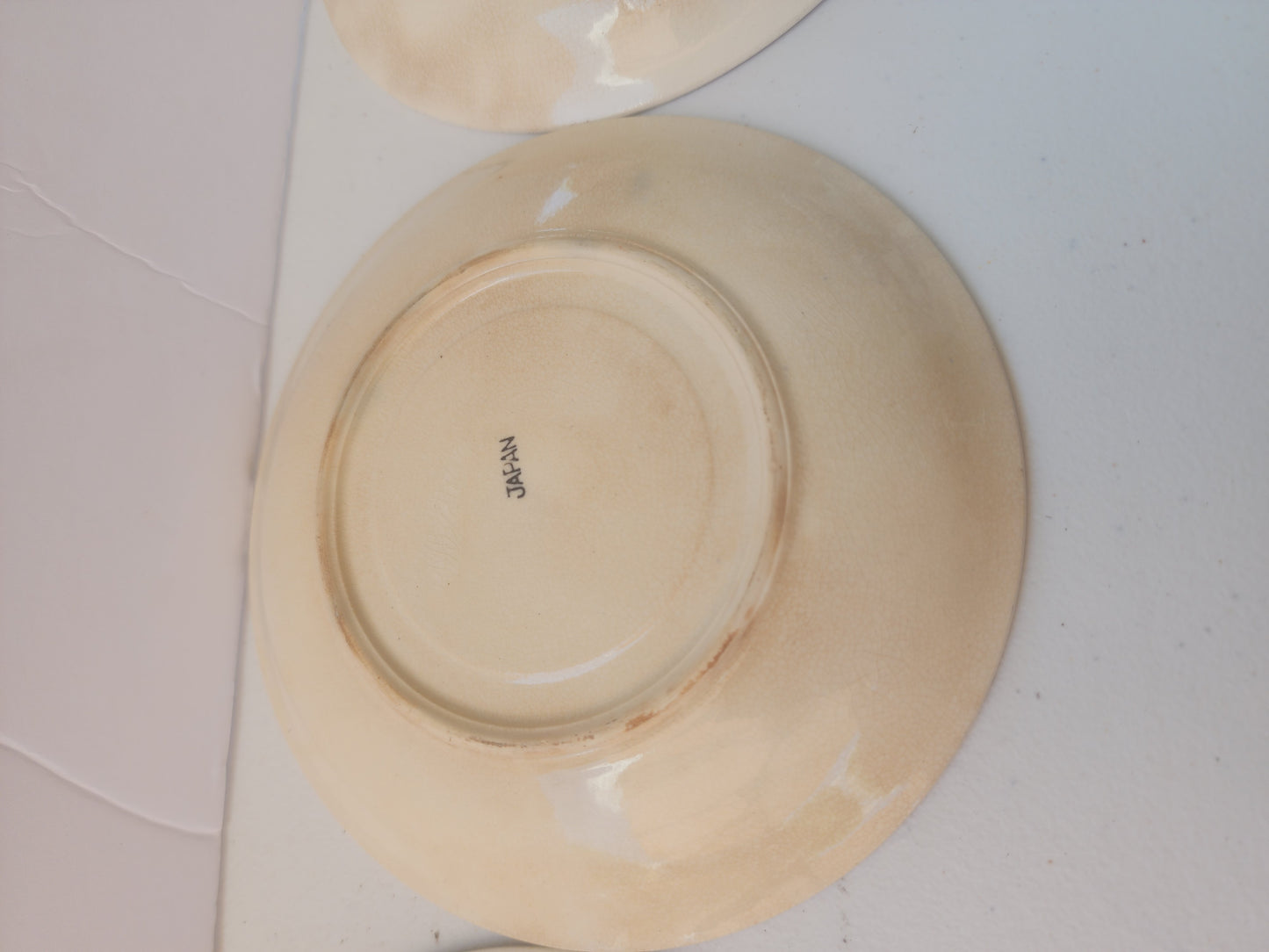 Vintage Blue Willow Teacup & Saucer Set of 8 Blue Transferware Japan