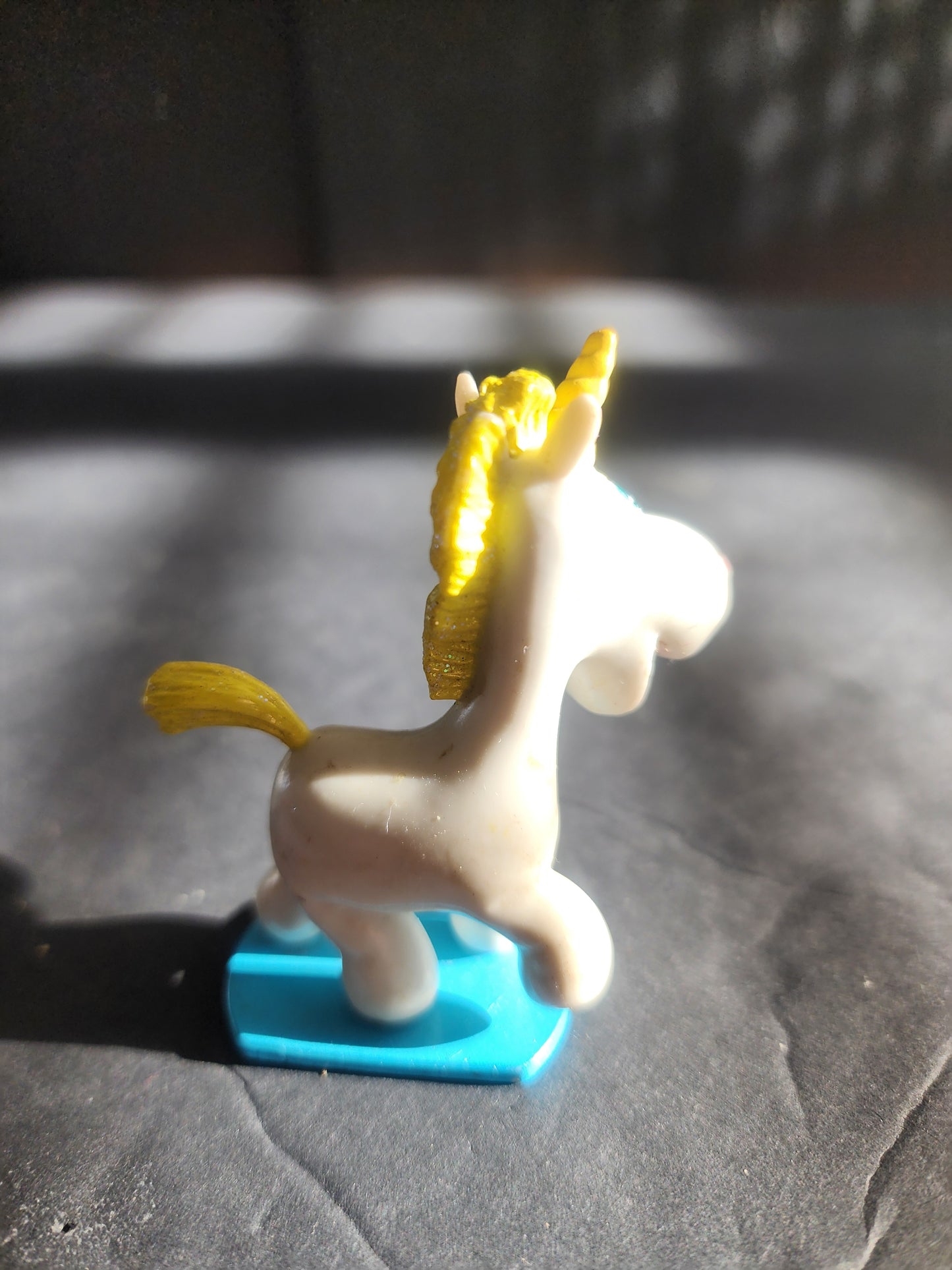 Disney Pixar Toy Story 3 Buttercup Unicorn Miniature PVC Figure Cake Topper