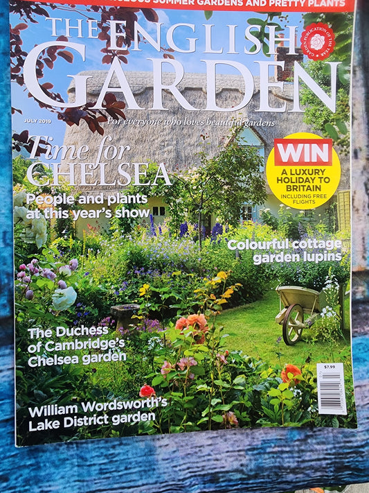 The English Garden July 2019 featuring Chelsea Garden & colorful Cottage Garden