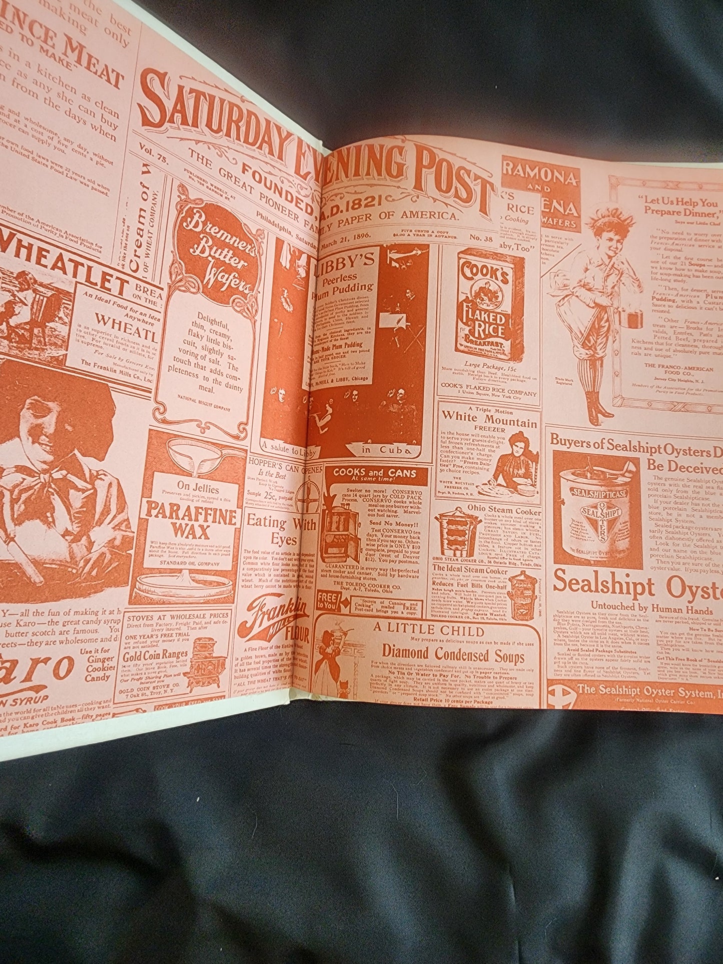 Saturday Evening Post Family Cookbook HB Book 1975