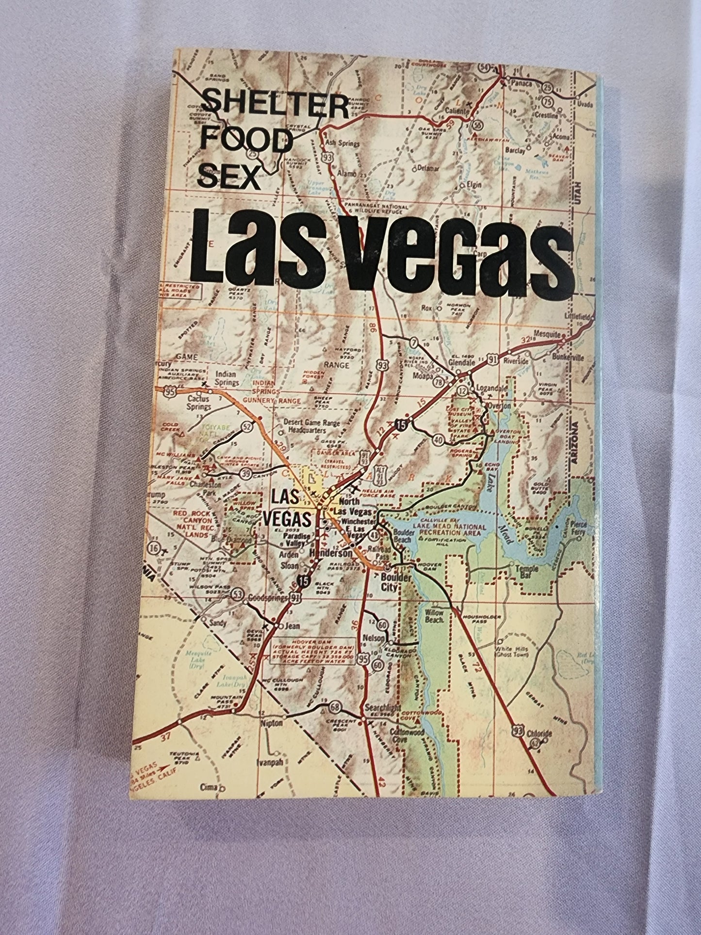 Las Vegas Shelter Food Sex Bert Lane Tandem House 1976 Paperback