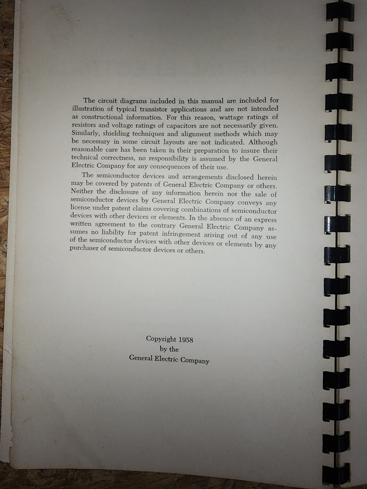 1958 General Electric Transistor Manual - 3rd Edition