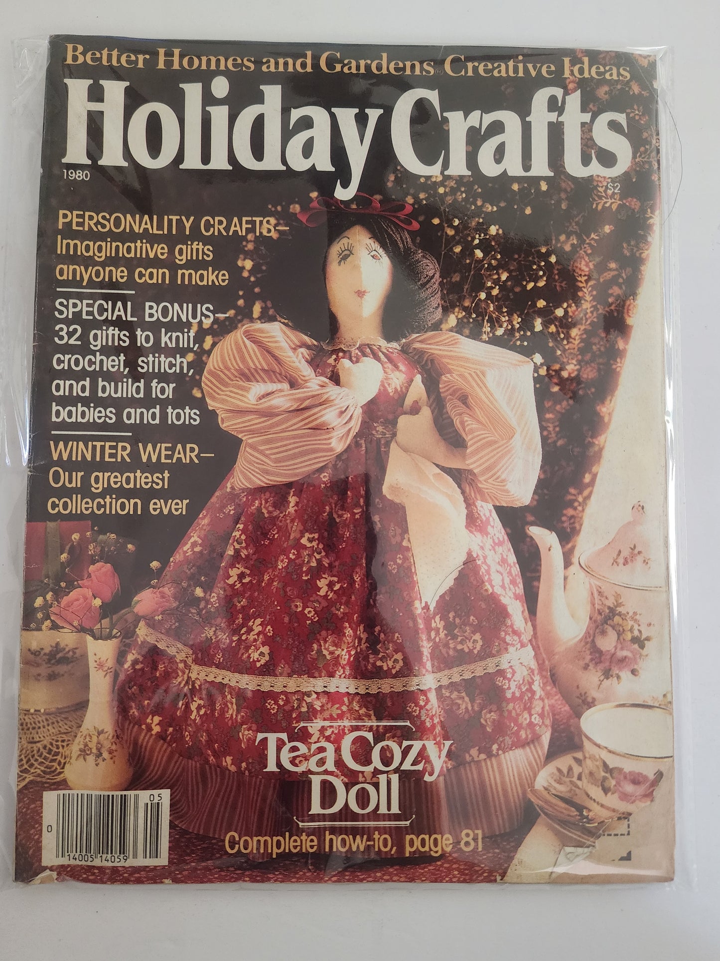 Vintage 1980 Better Homes & Gardens Holiday Crafts Magazine