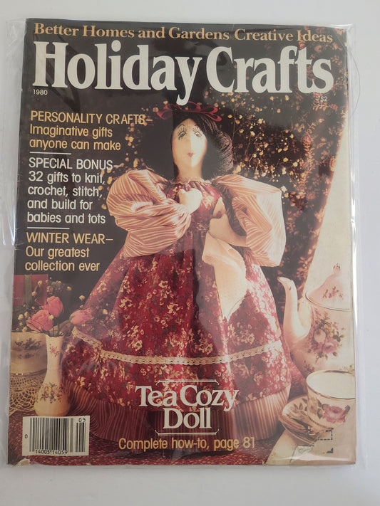 Vintage 1980 Better Homes & Gardens Holiday Crafts Magazine