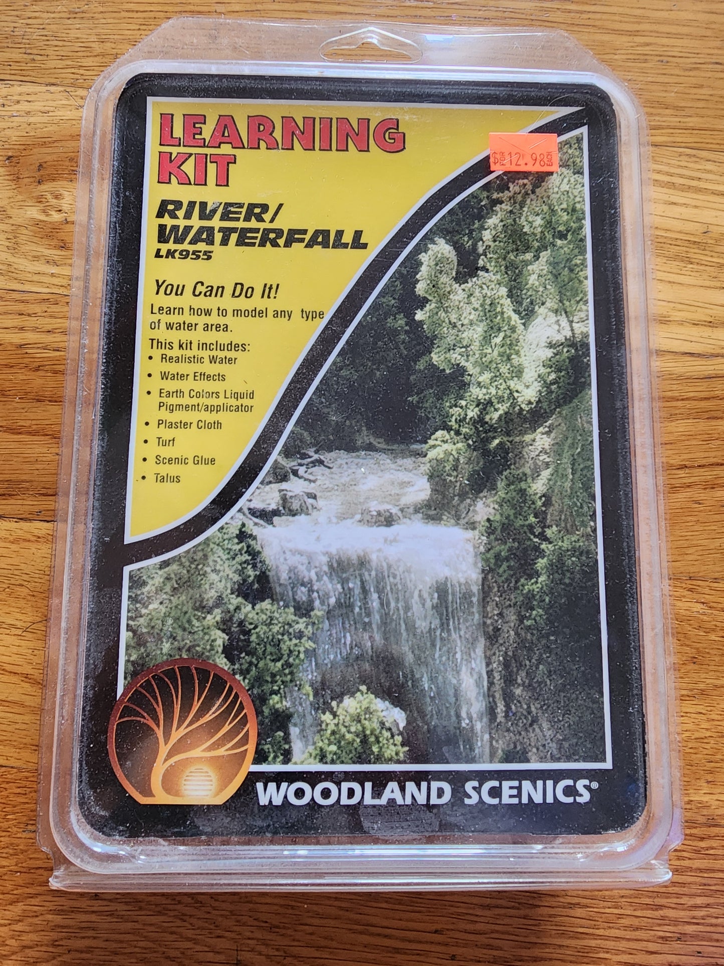 Woodland Scenics LK955 River Waterfall Learning Kit Scenery Model Train Layout diorama