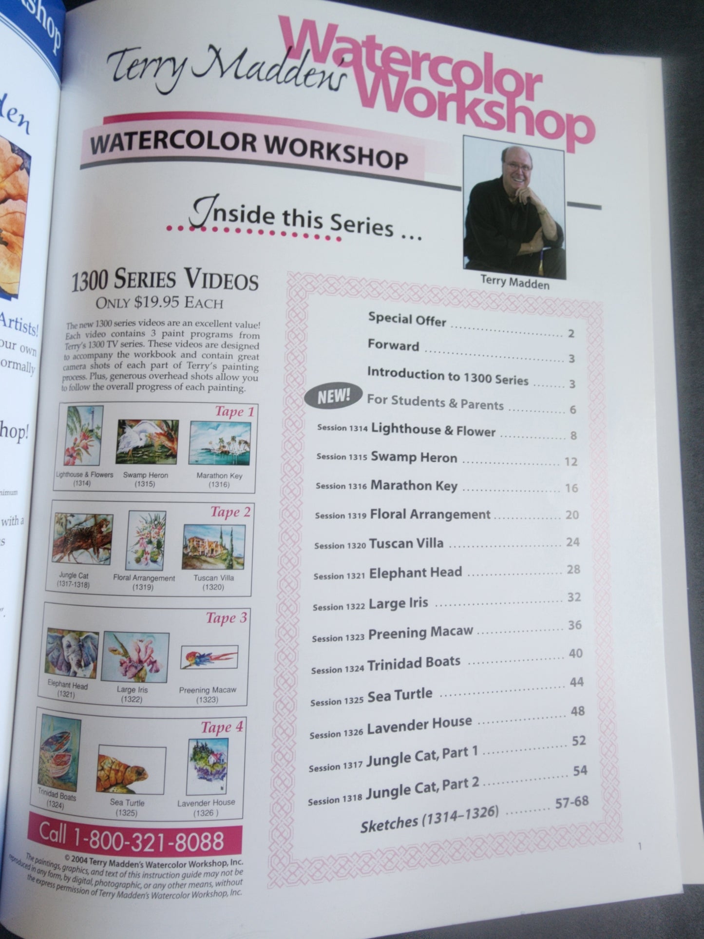 Terry Madden s Wonderful World of Watercolor - 1200 Series - Volume 2, pb book