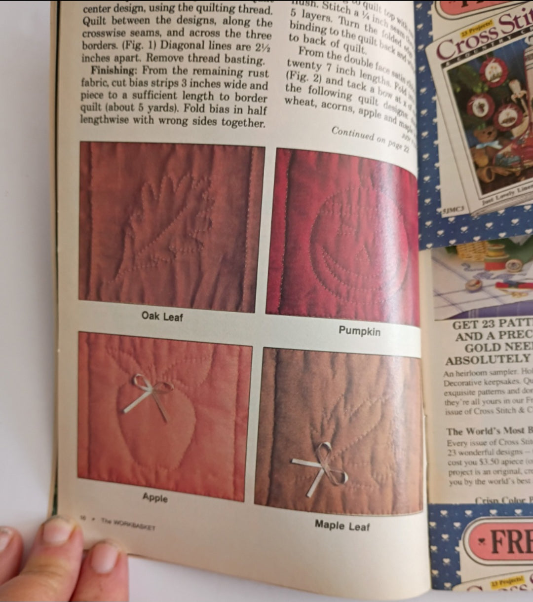 Vintage Workbasket October 1988 Halloween Crafts, Crochet, Knit Quilts