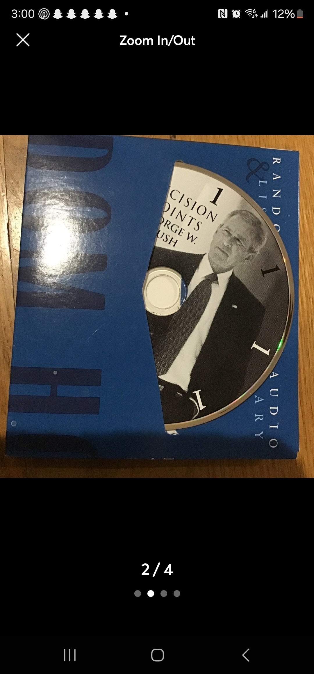 Decision Points George W Bush Audio Book 6 CD
