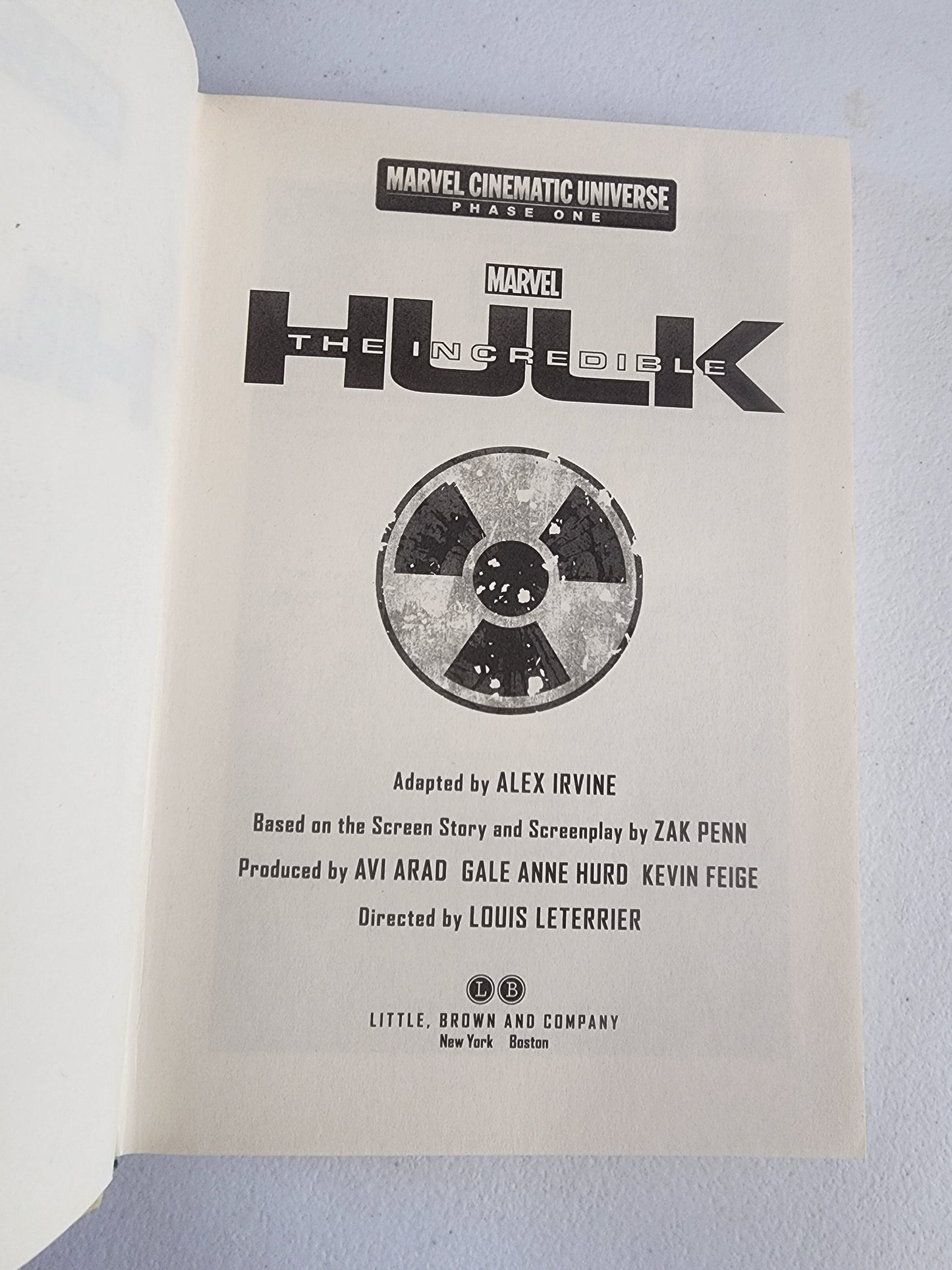 Marvel the Incredible Hulk: Marvel Cinematic Universe Phase One (... by Parragon Hardcover Book