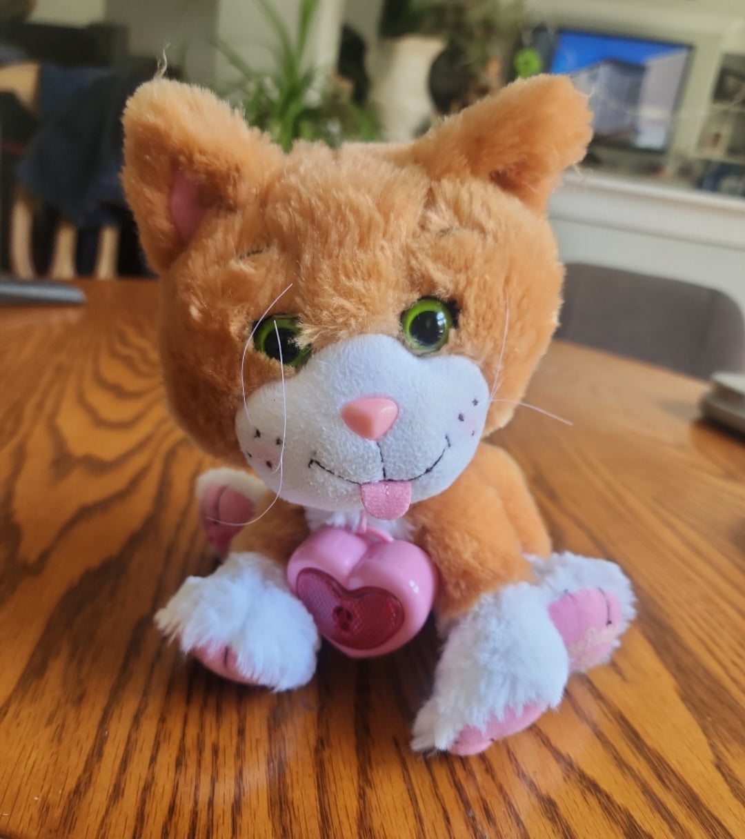 Orange Cabbage Patch Kids Adoptimals Kitty Cat Plush CPK Meows & Purrs