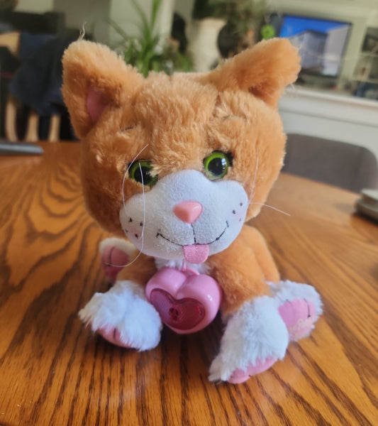 Orange Cabbage Patch Kids Adoptimals Kitty Cat Plush CPK Meows & Purrs