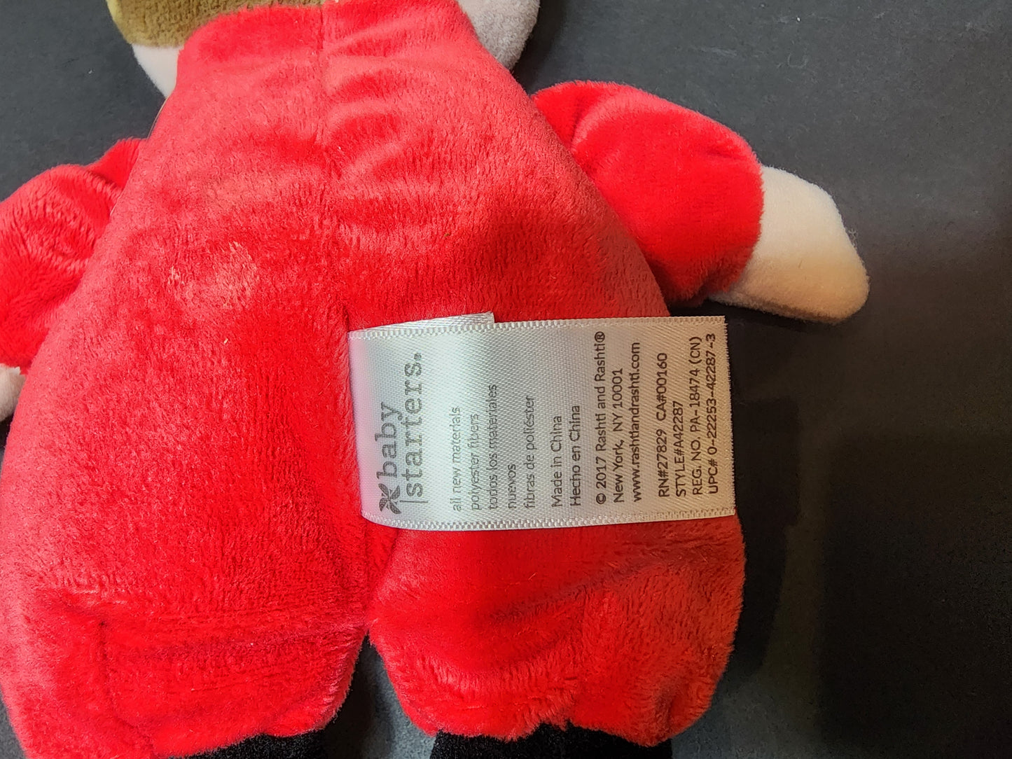 Rudolph Santas Little Helper Clarice Baby Security Blanket & Baby Starters Doll
