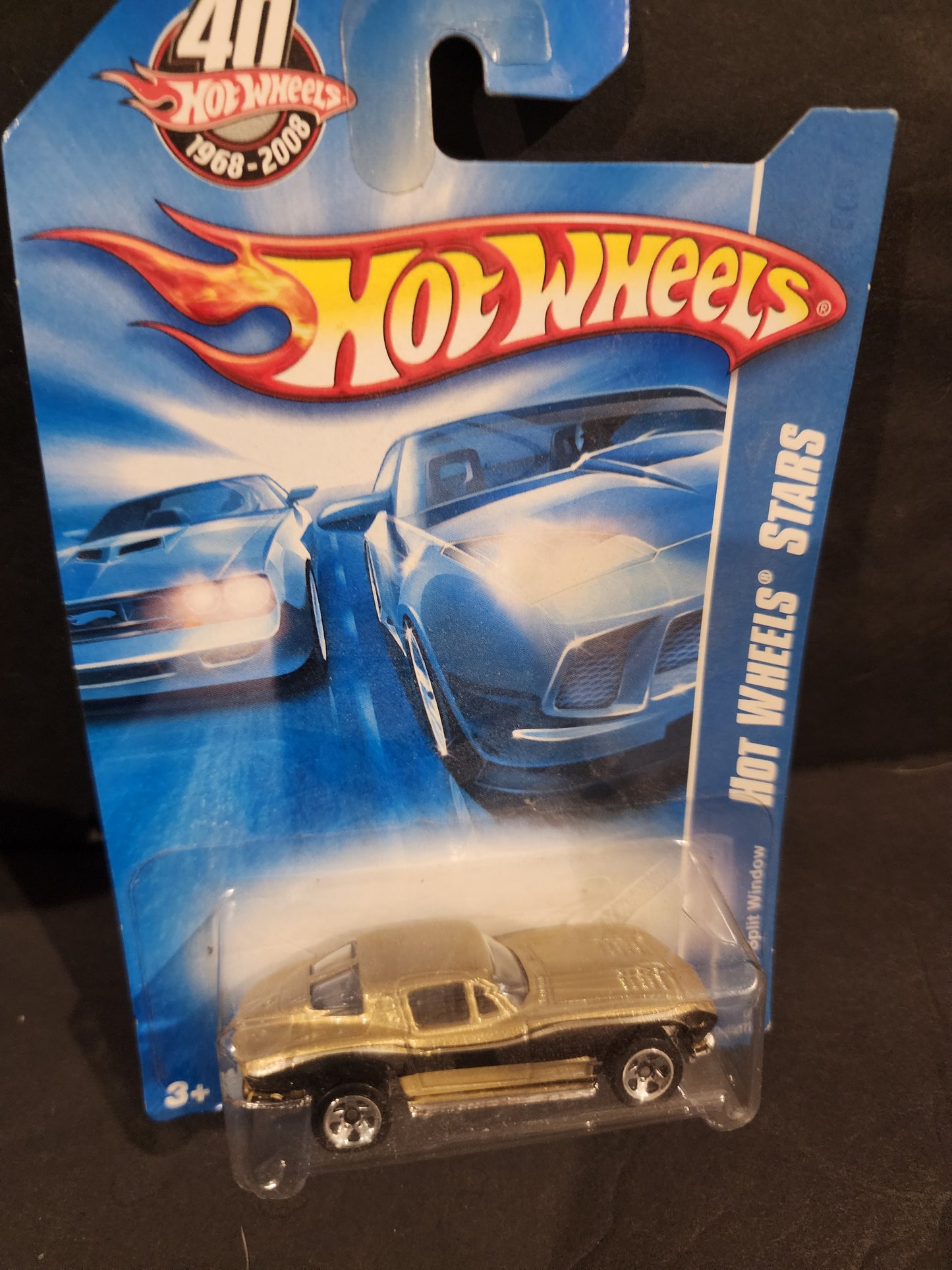 Hot Wheels 2008 All Stars '63 Split Window Gold 1:64 Scale