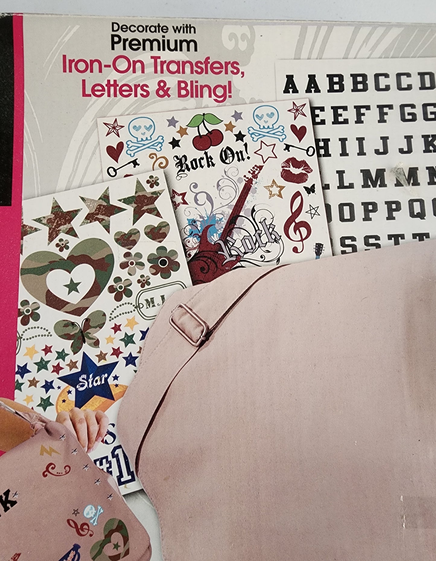 Next Style Fashion Art Hip Messenger Bag - Design Your Own New craft kit new open box