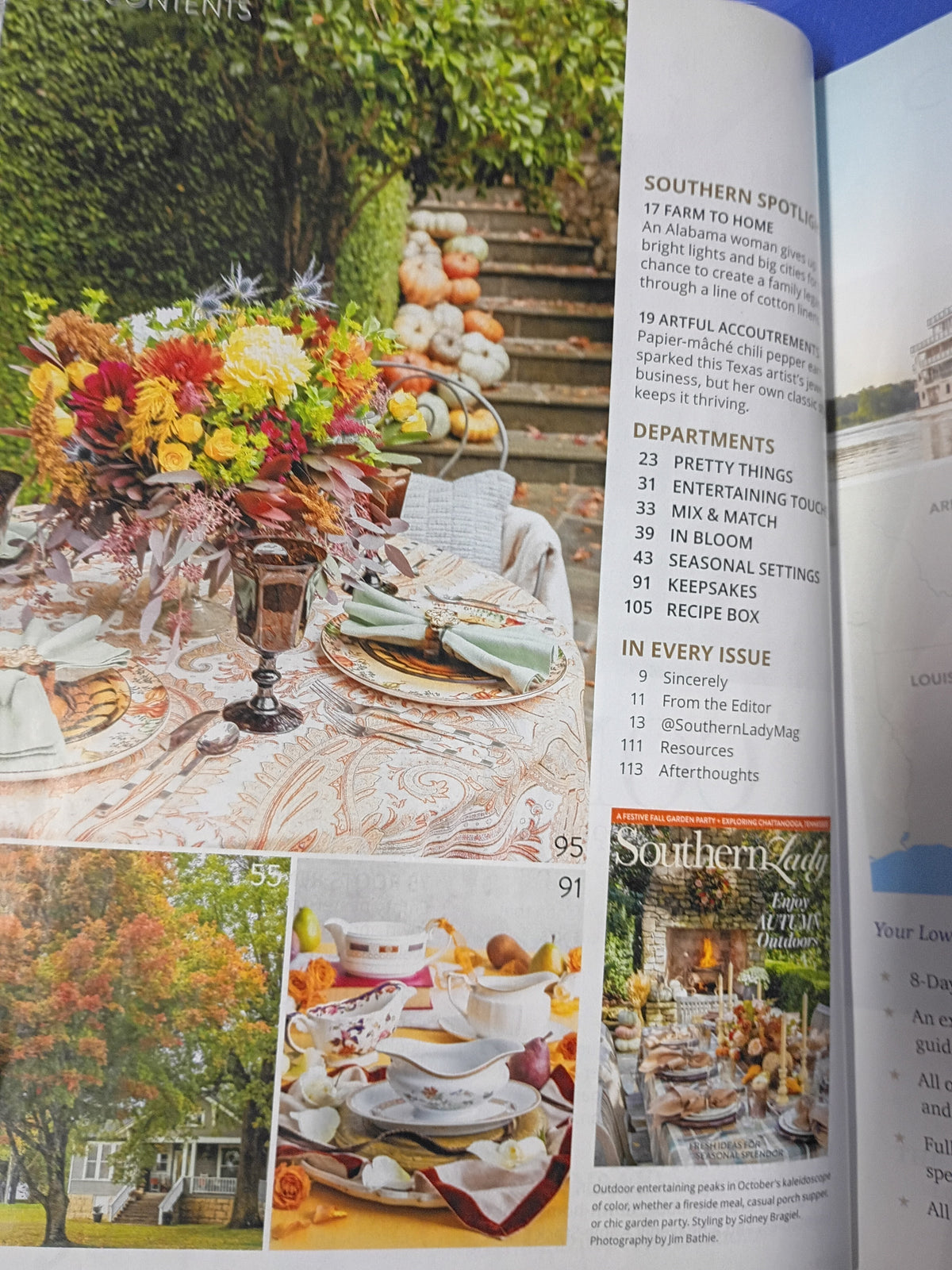 Southern Lady Magazine Enjoy Autumn Outdoors Fall Garden Party