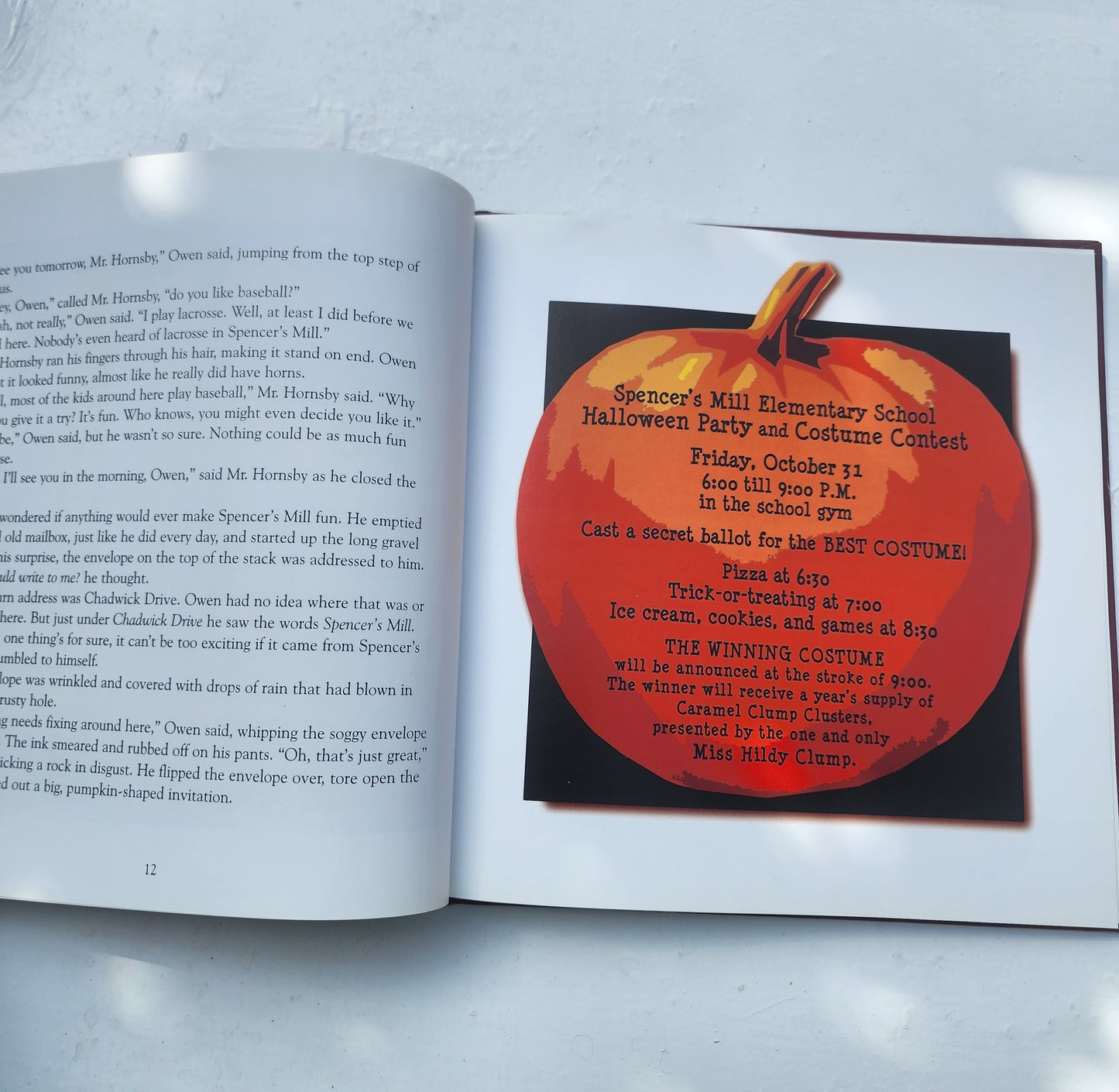 Owen's Choice : The Night of the Halloween Vandals HB Book