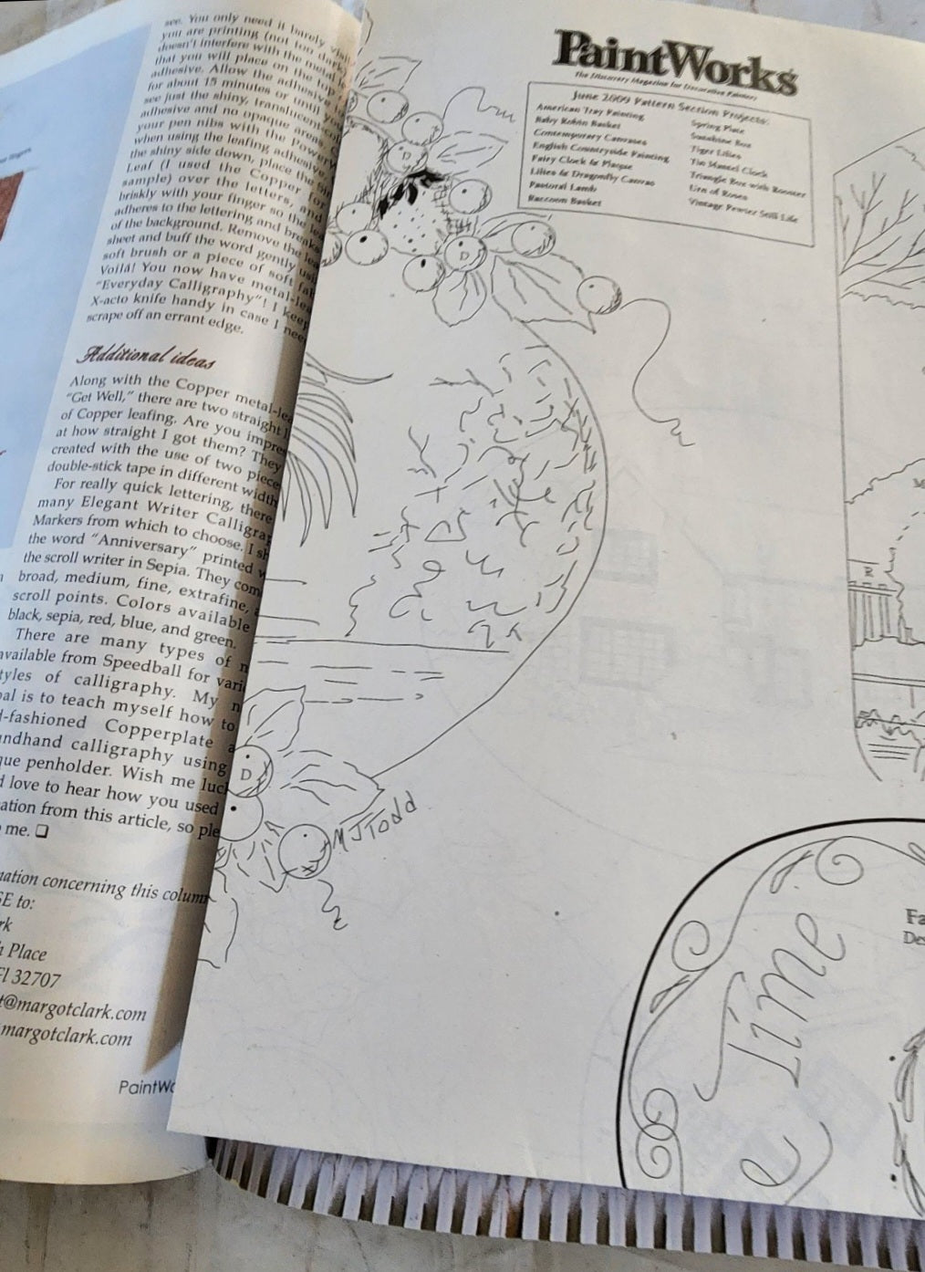 PaintWorks 25+ Artful designs for your home.  Fairies, birds flowers