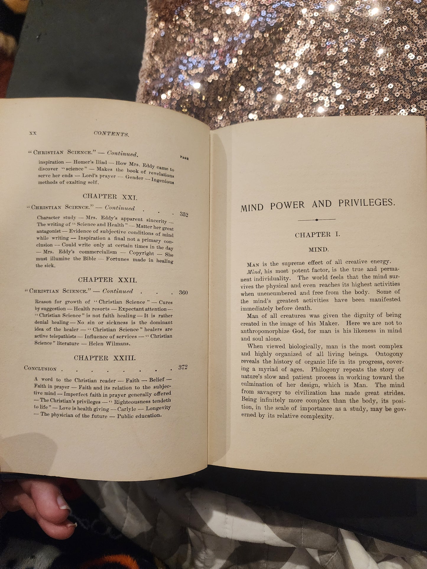 Antique 1902 Mind Power and Privileges Albert B. Olston First Ed Metaphysics HB