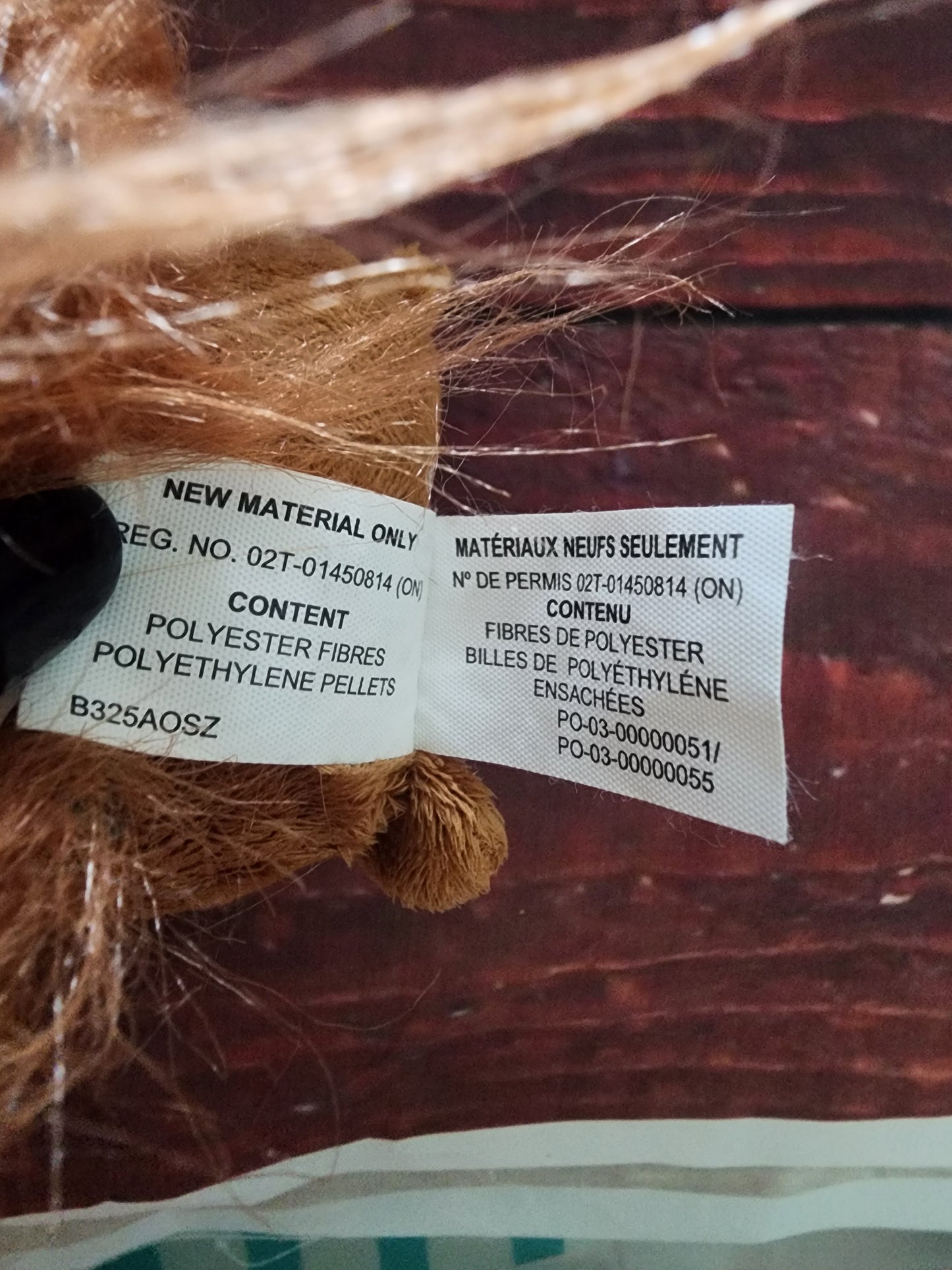 Fuzzee Tails squirrel Plush Nutty New 4" Furry Tail