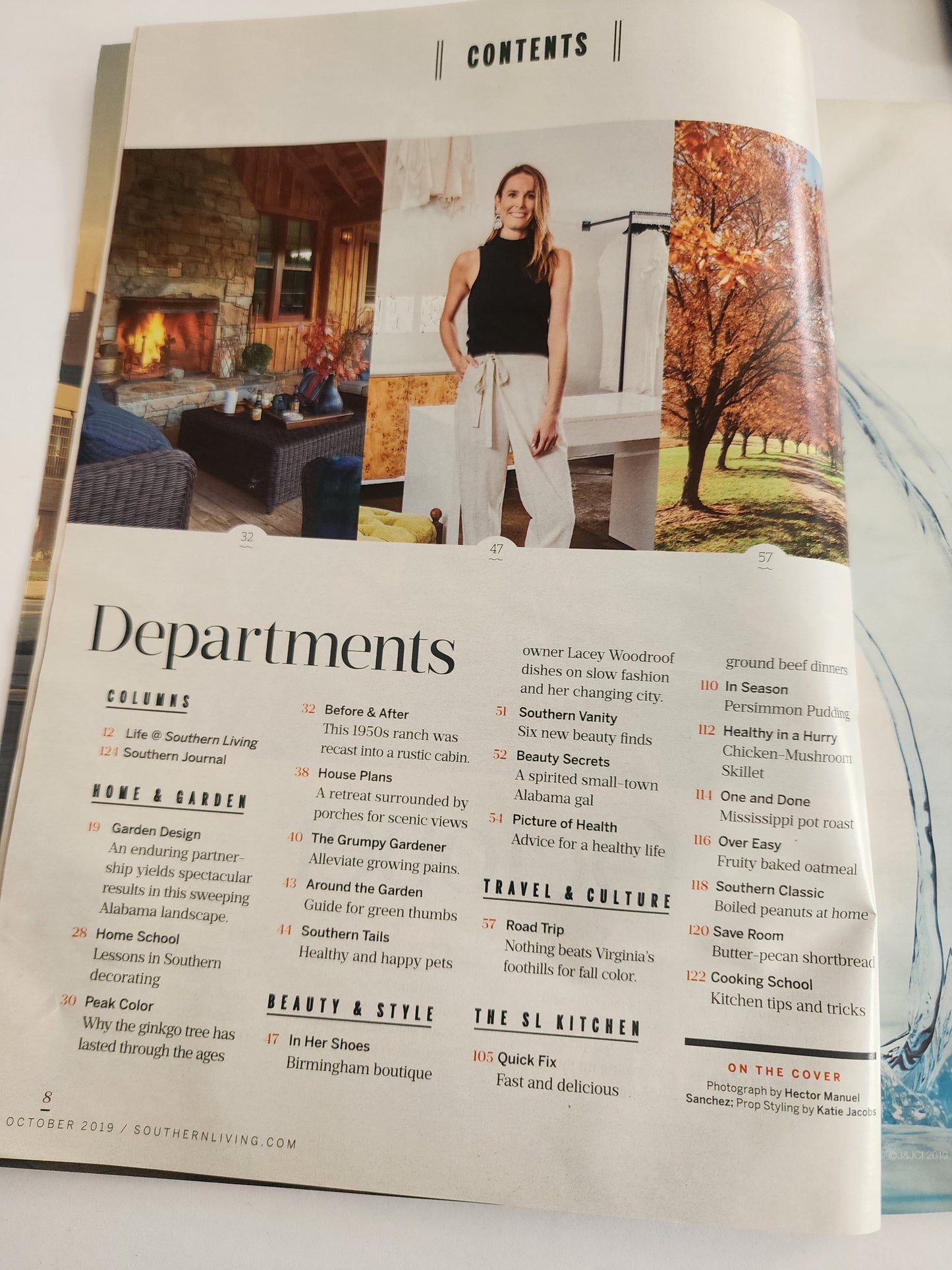 Southern Living  October 2019 Small-Town Weekends Fall Recipes