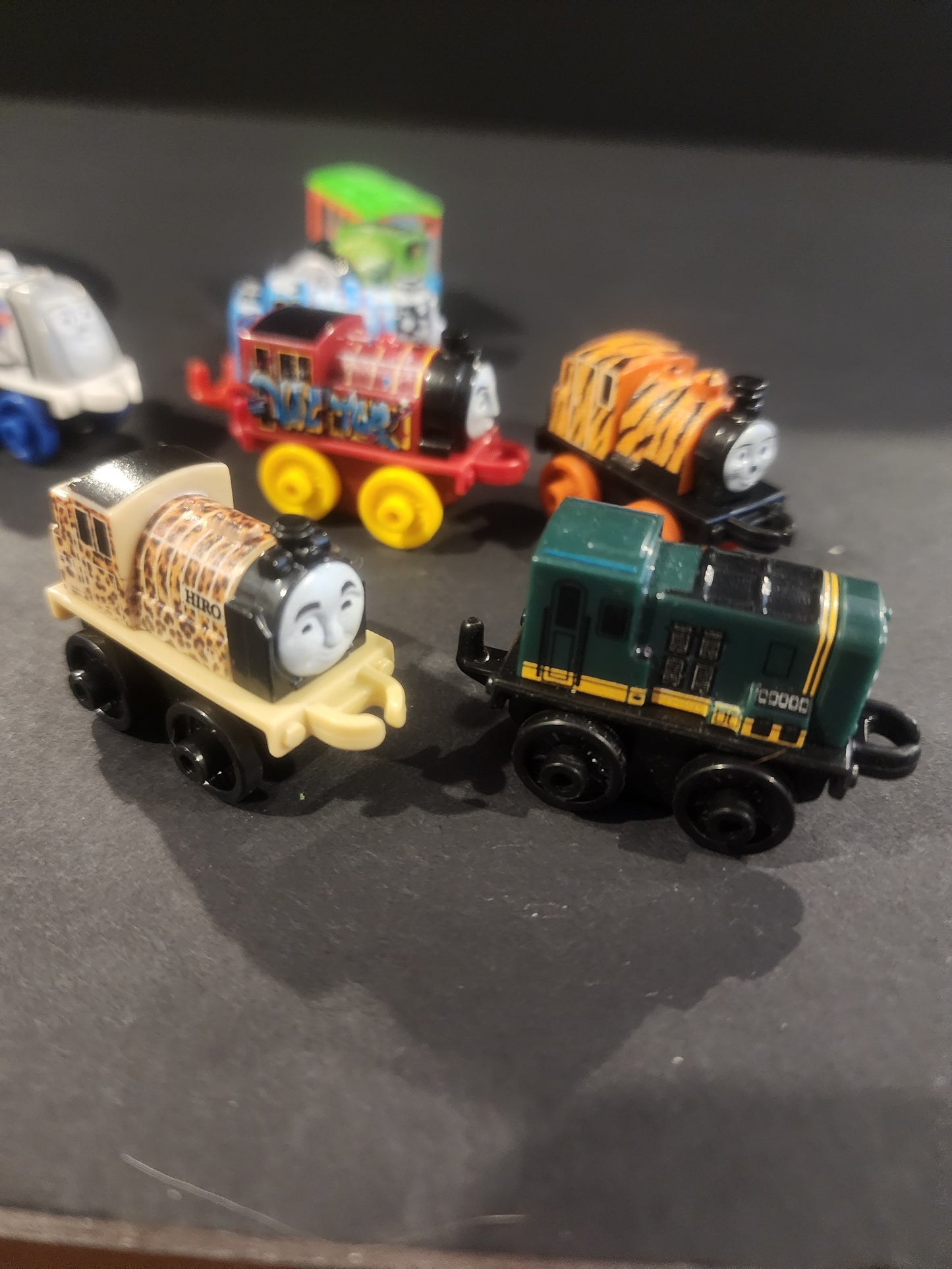 Thomas & Friends Minis Lot of 9 - Rare Themes (Tiger, Graffiti, Metallic & More)