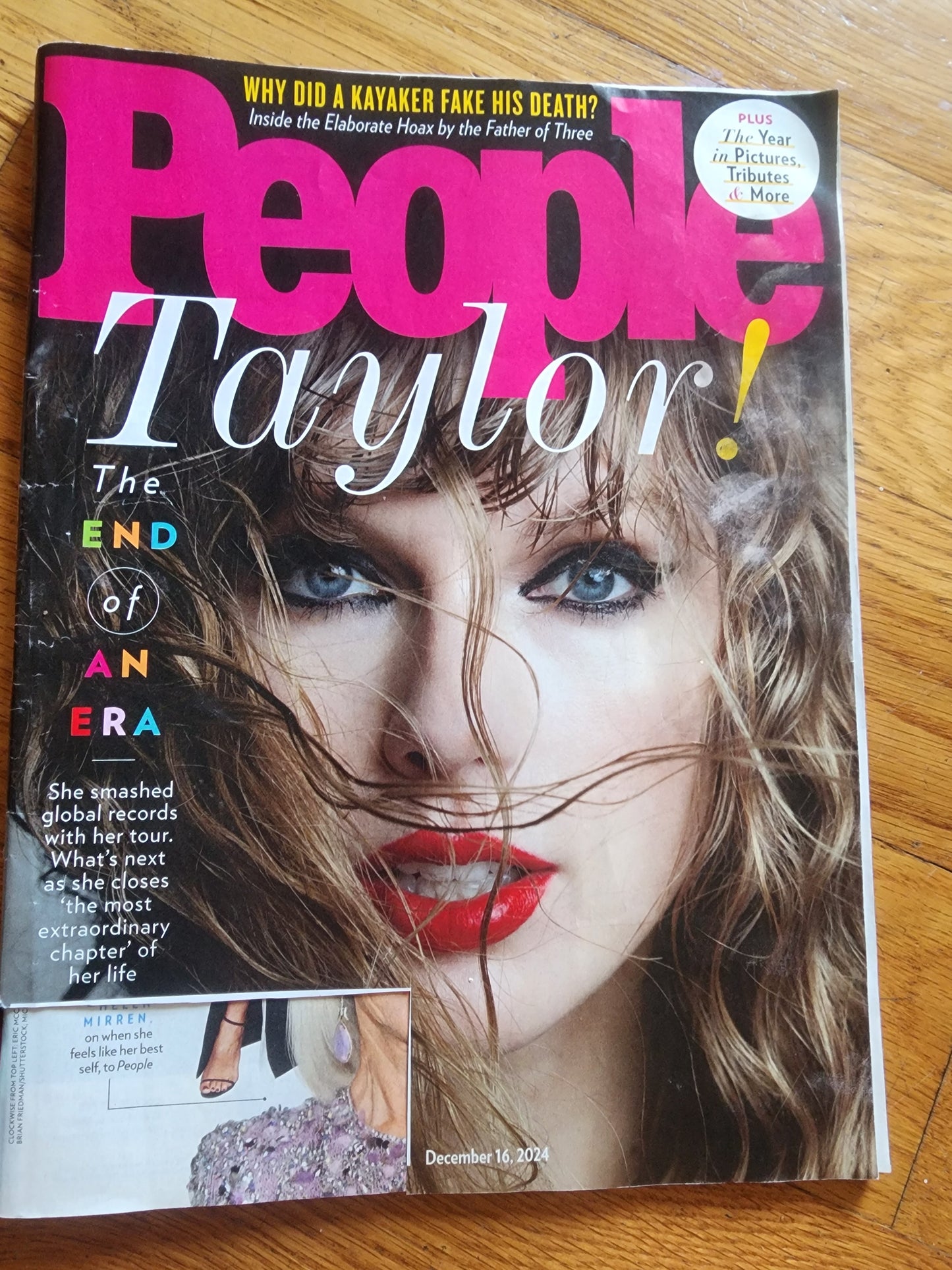 People featuring Taylor Swift end of an era Dec. 2024