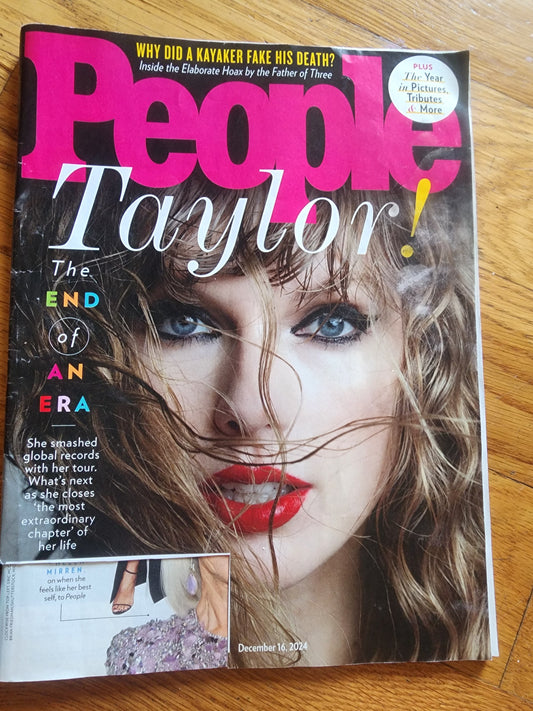 People featuring Taylor Swift end of an era Dec. 2024