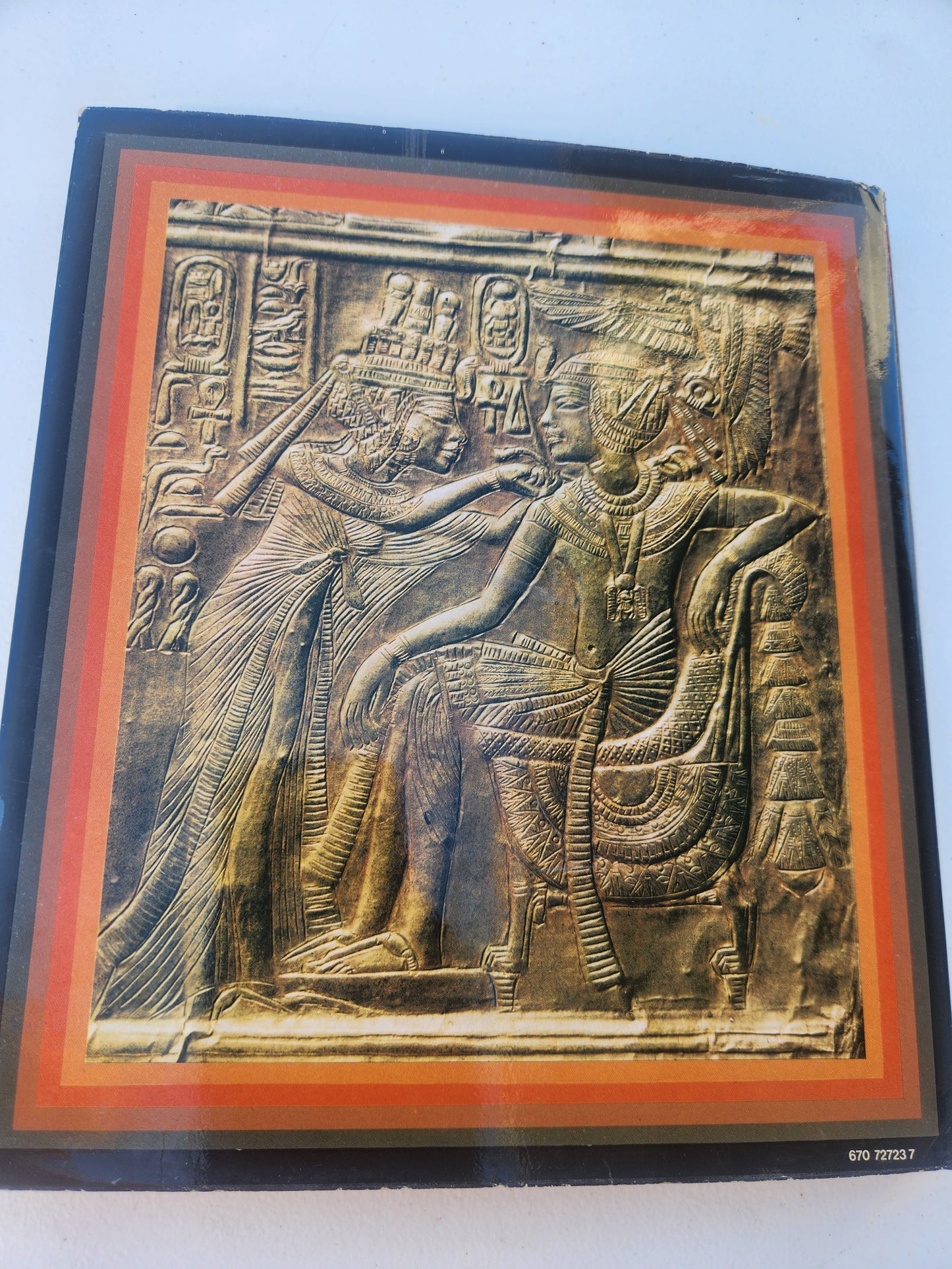 THE TREASURES OF TUTANKHAMUN by I. E. S. Edwards Hardcover 1974 archaeology
