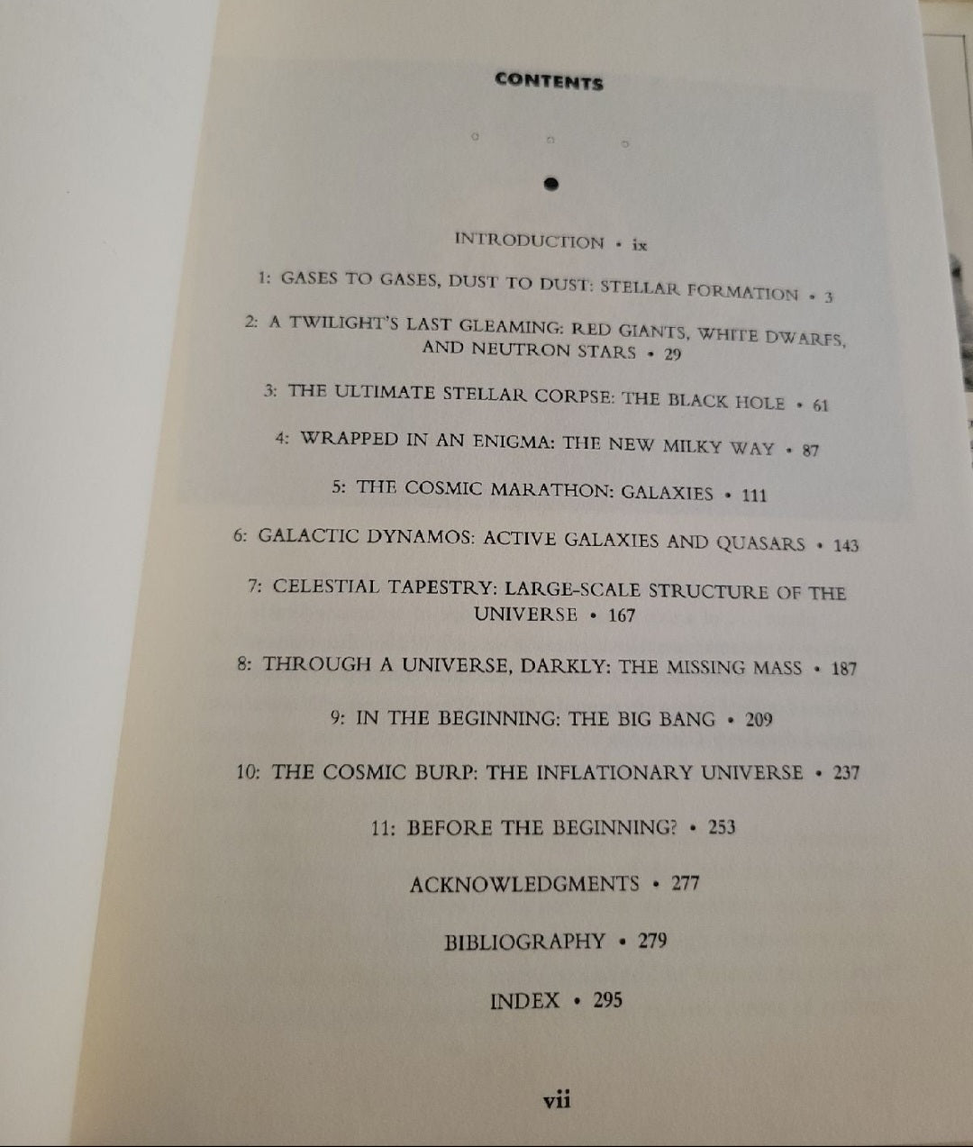 Thursdays's Universe by Marcus Bartusiak, winner of the American Institute of Physics