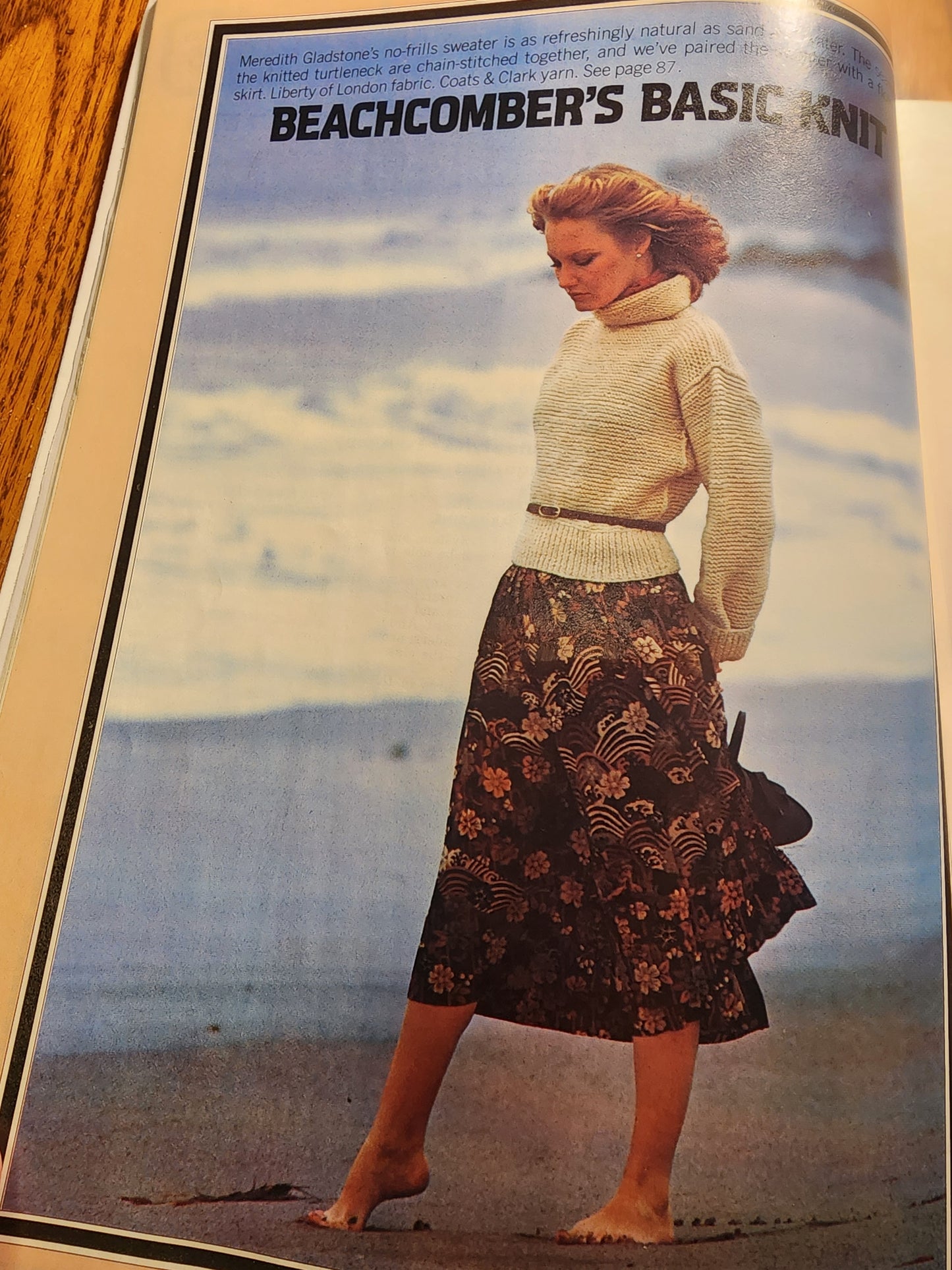 Vintage Family Circle Great Ideas July 1977 113 Fashions & Crafts southwest