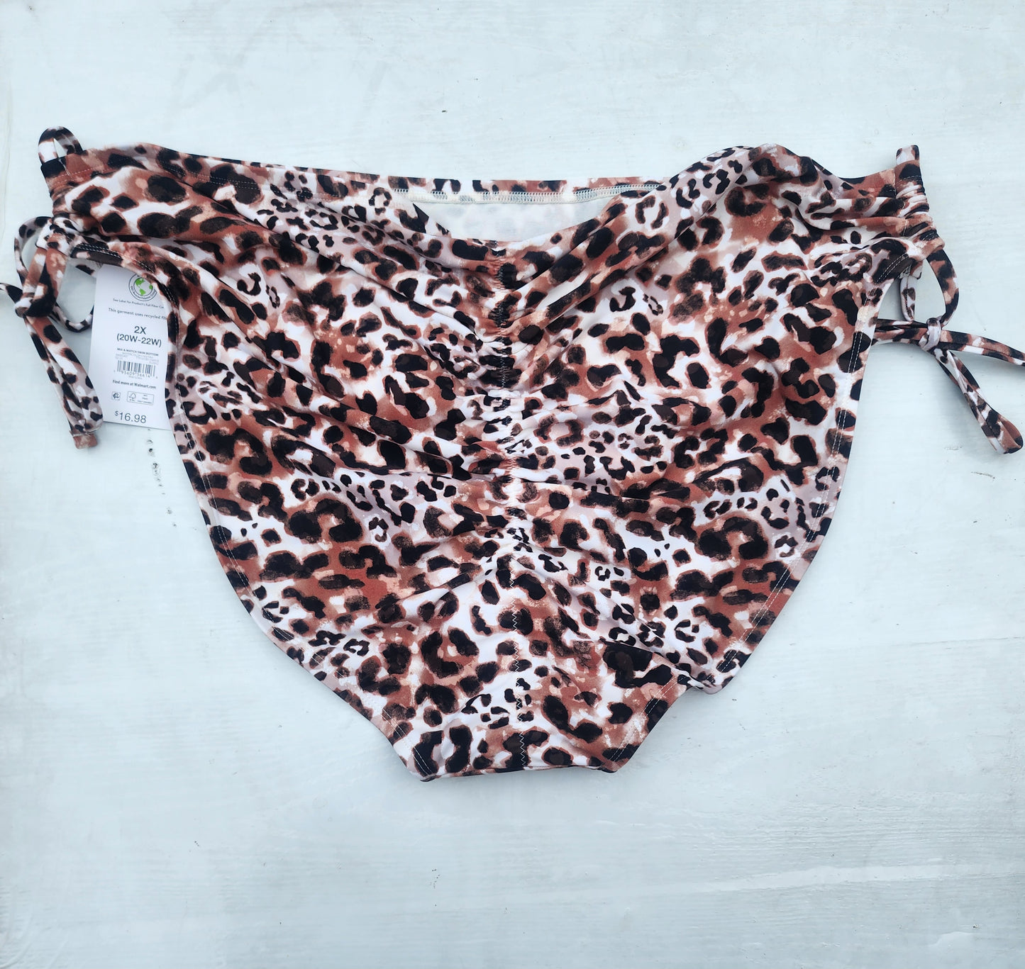 New leopard Bikini Bottoms 2X  20W -  22W