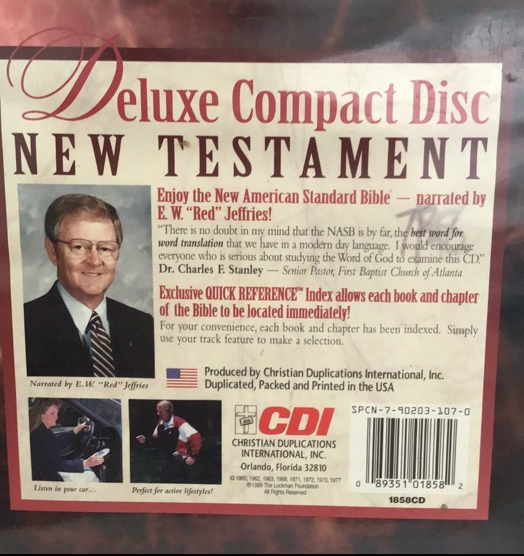 New Testament Deluxe Bible 16 CD Matthew - Revelation