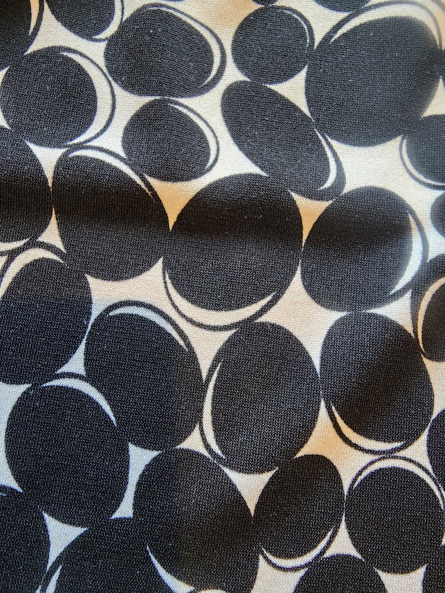 Womens Plus Size 1X Top  Easy Care geometric Print Tunic