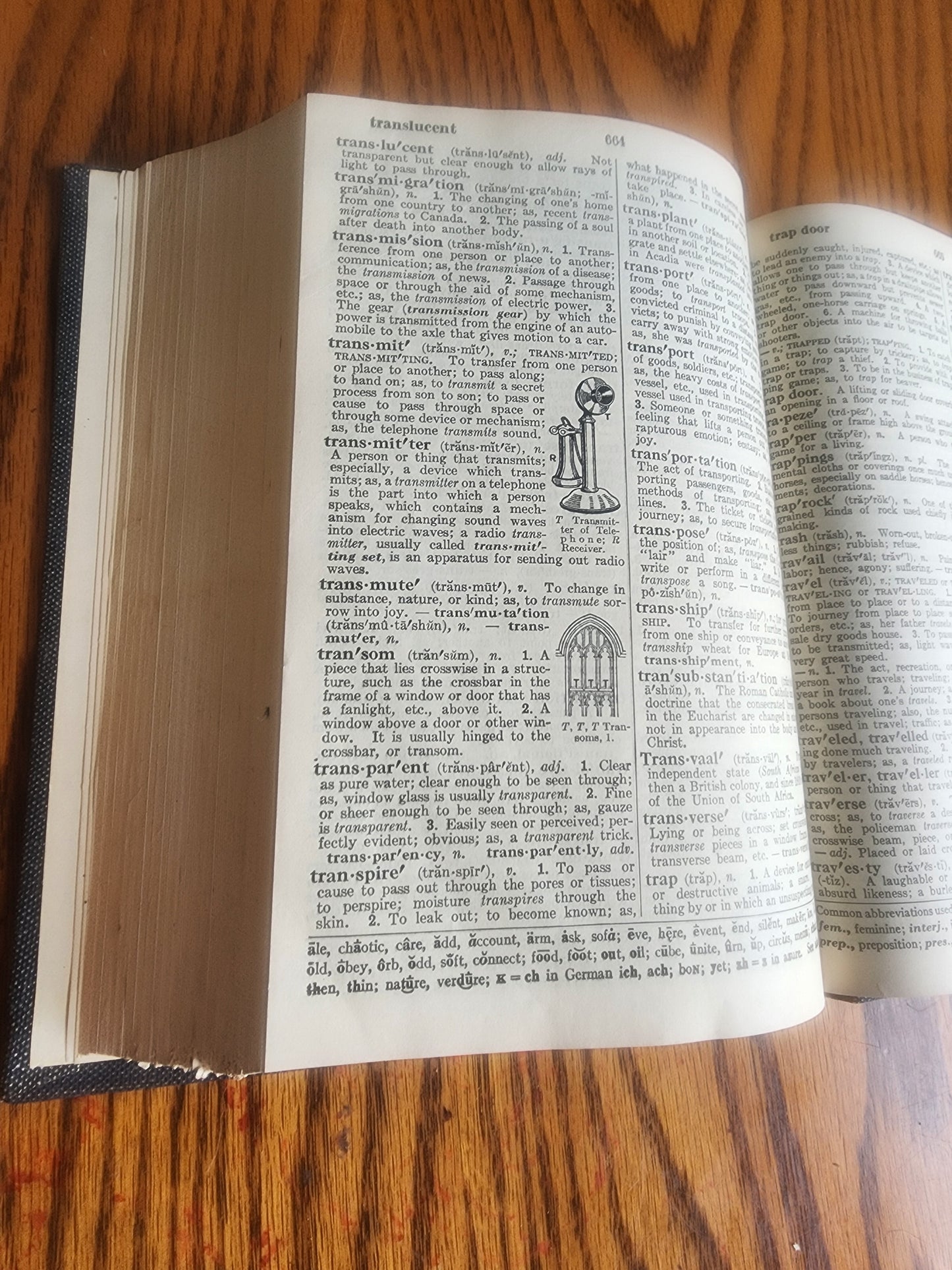 Vintage 1941 Webster's Elementary Dictionary for Boys and Girls - Illustrated