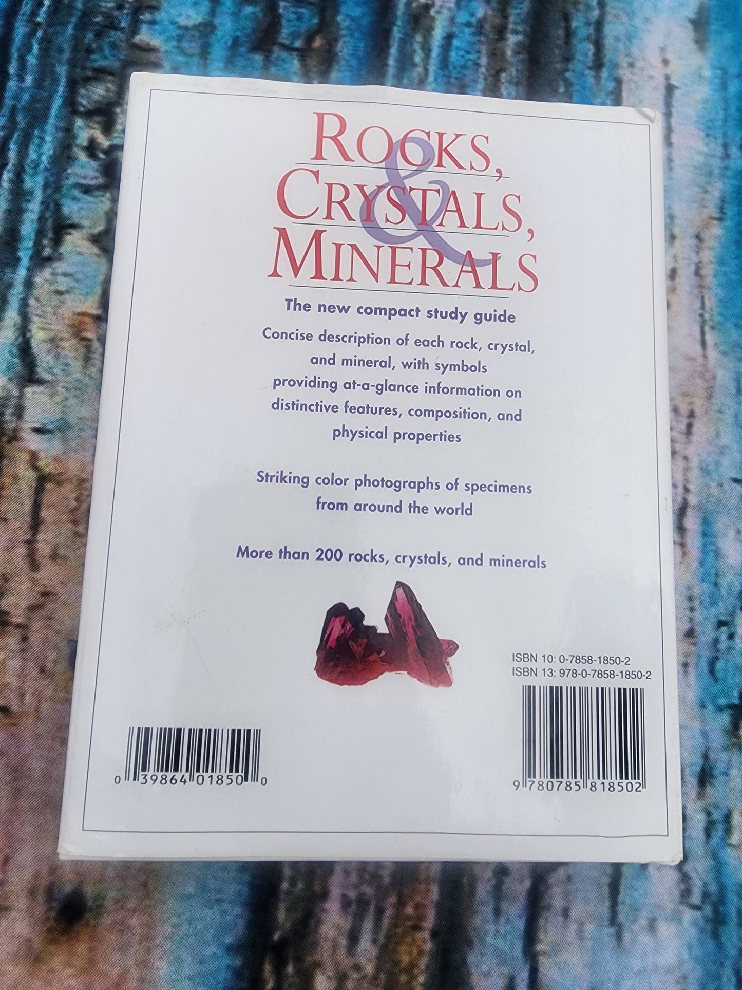 Complete Identifier Rocks, Crystals, Minerals Hardback Book by Rosie Hankin