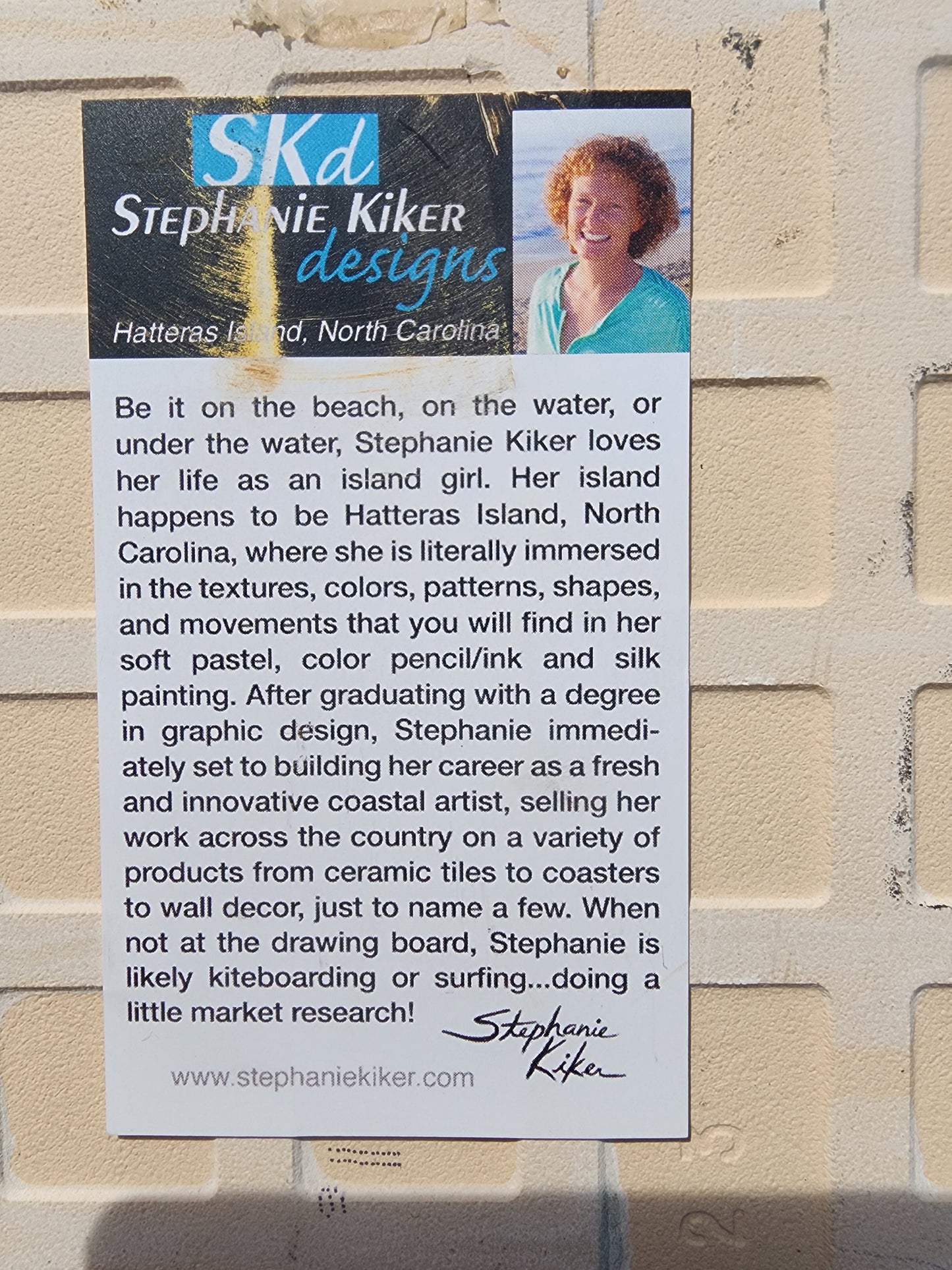 Pelican Perch by Stephanie Kiker  Decor Ceramic Tile , Coastal Beach  6" x 8"