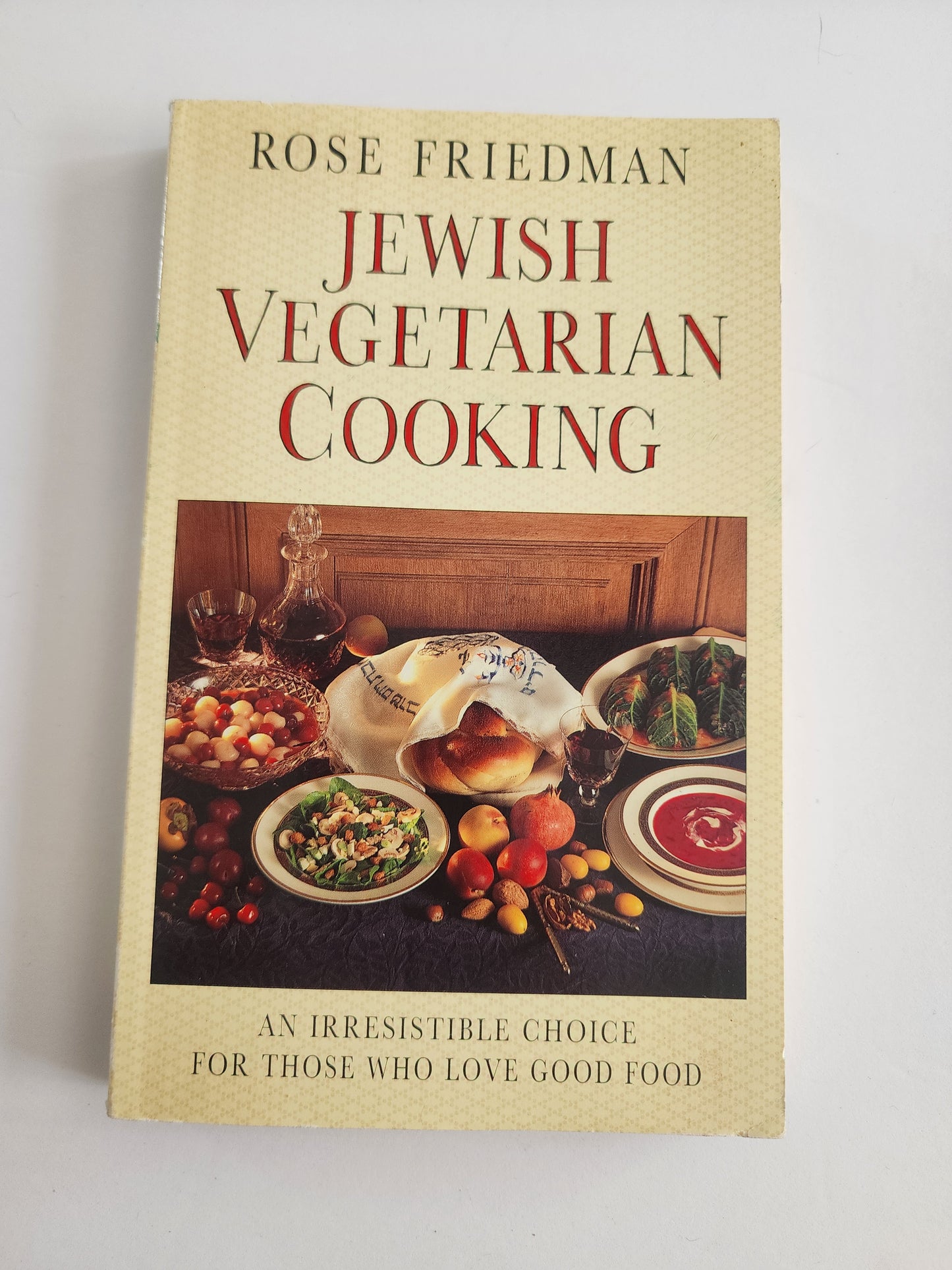 1994 Jewish Vegetarian Cooking Rose Friedman Vintage Cookbook