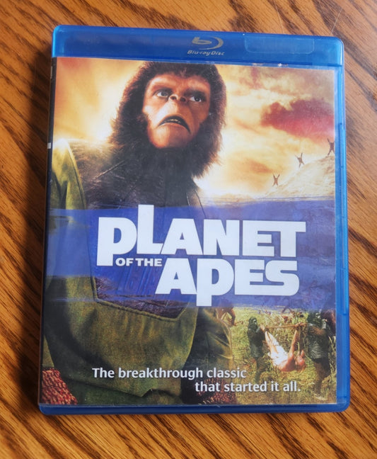 Planet of the Apes Blu-ray Disc 2008 Classic Sci-Fi Movie Retro Cover
