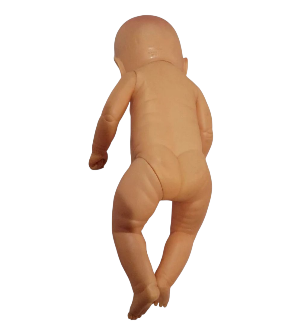 Cititoy Reborn Girl 14"  Baby Doll 1994 anomatically correct w/  pink Flamingo outfit