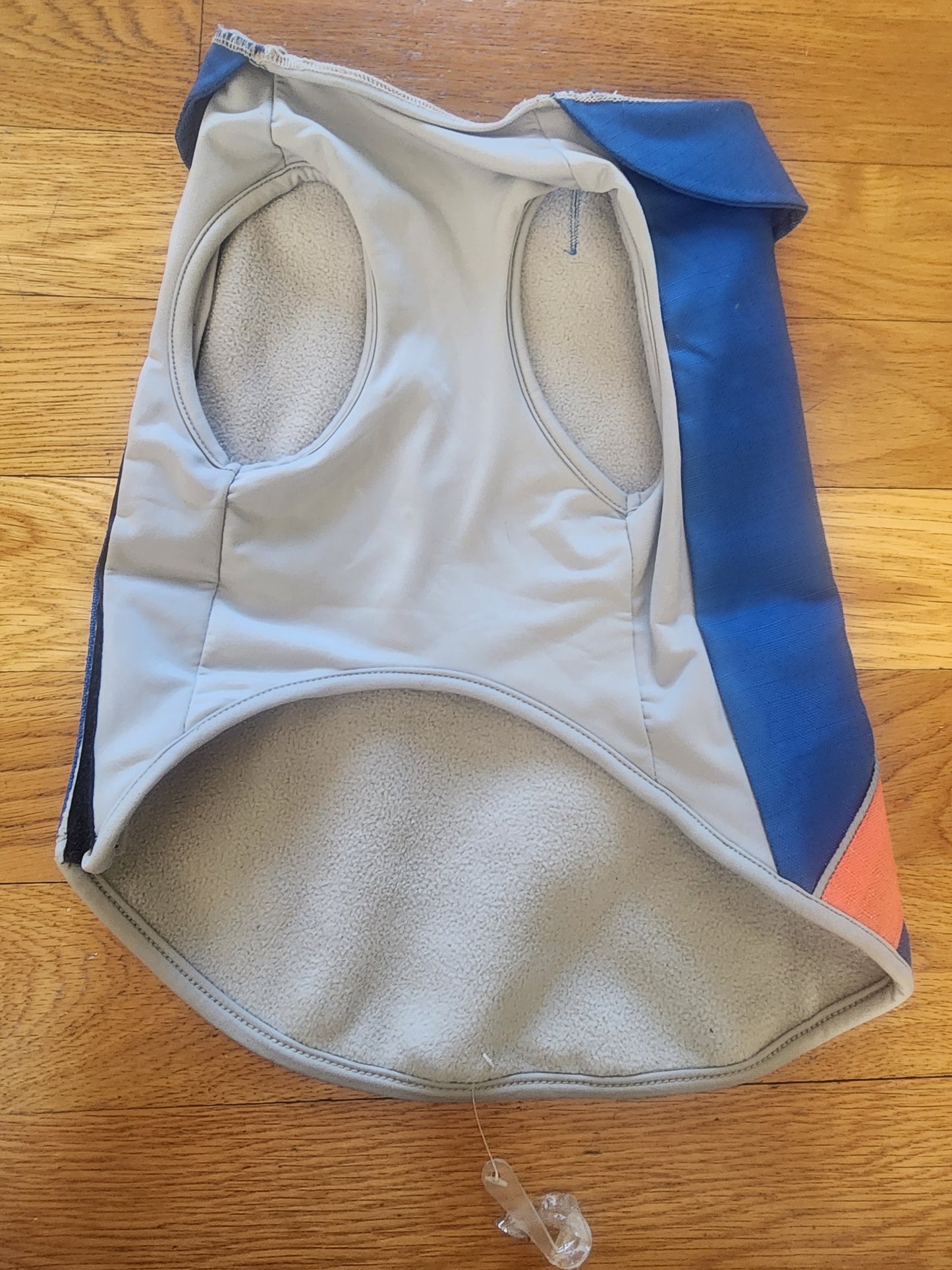 Pet dog sport coat blue Orange jacket doggy large waterproof & Reflective.