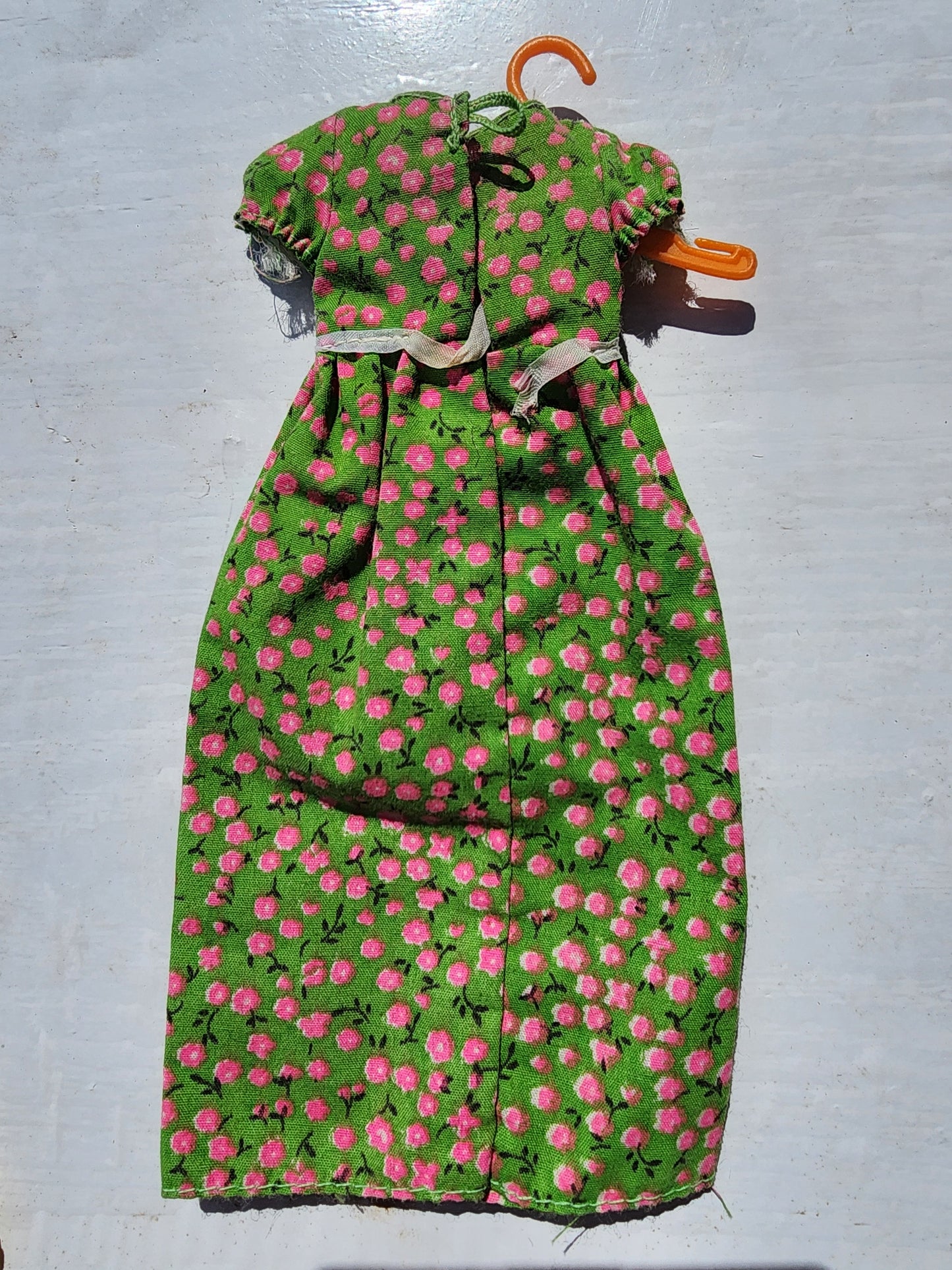 Small Vintage doll clothes aprox. 25 pieces with hangers