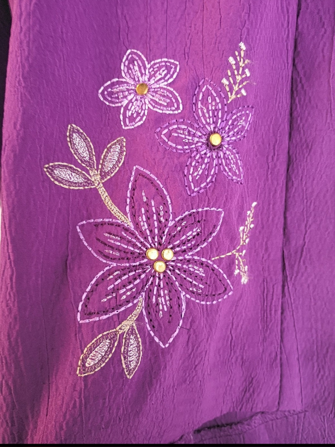 BonWorth 2-piece outfit in a vibrant purple shade. XL Petite