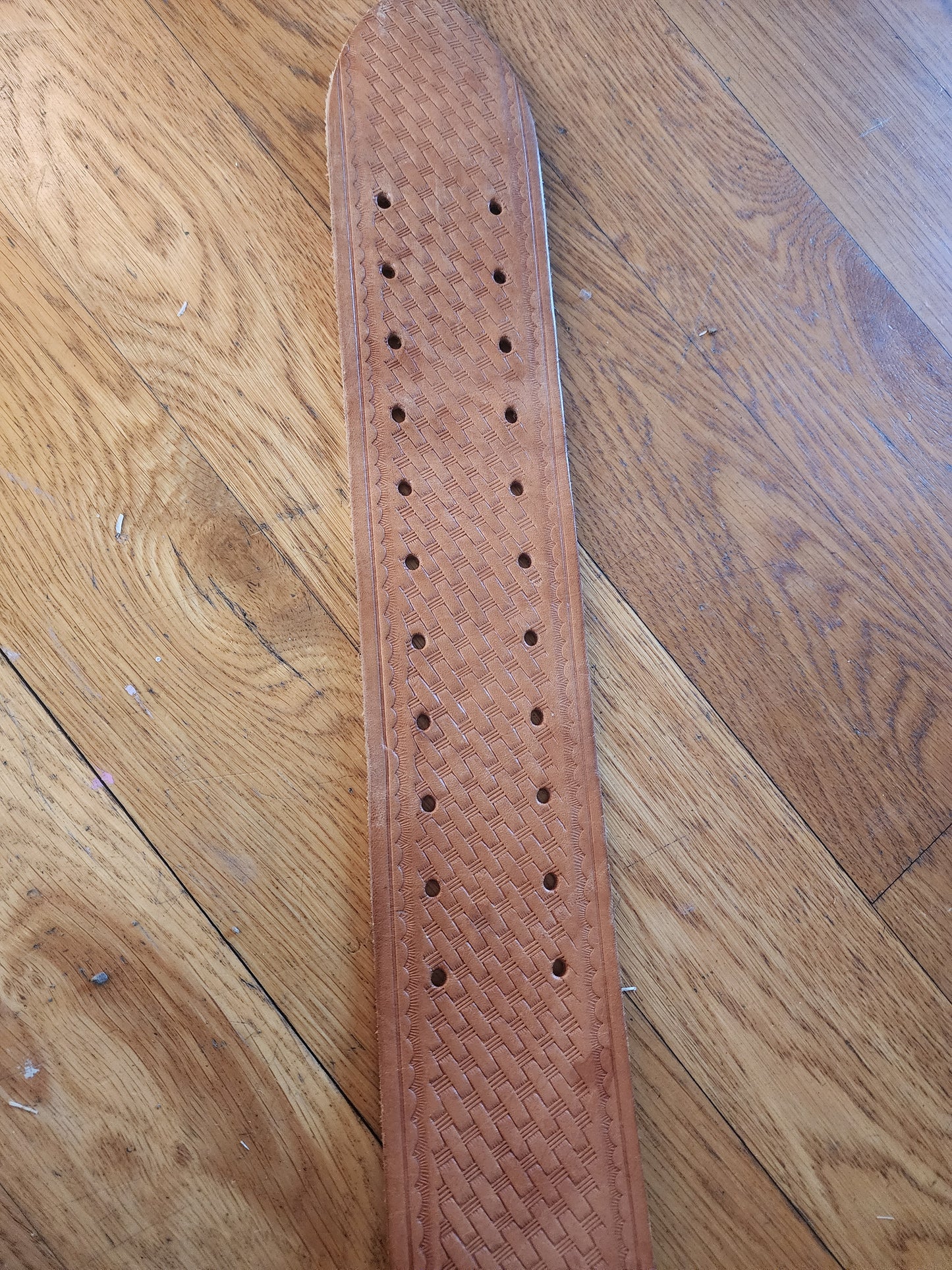 Buckingham Buck Workman 961-00 Leather Lineman Tool Belt | 3" Wide | 33"-43"