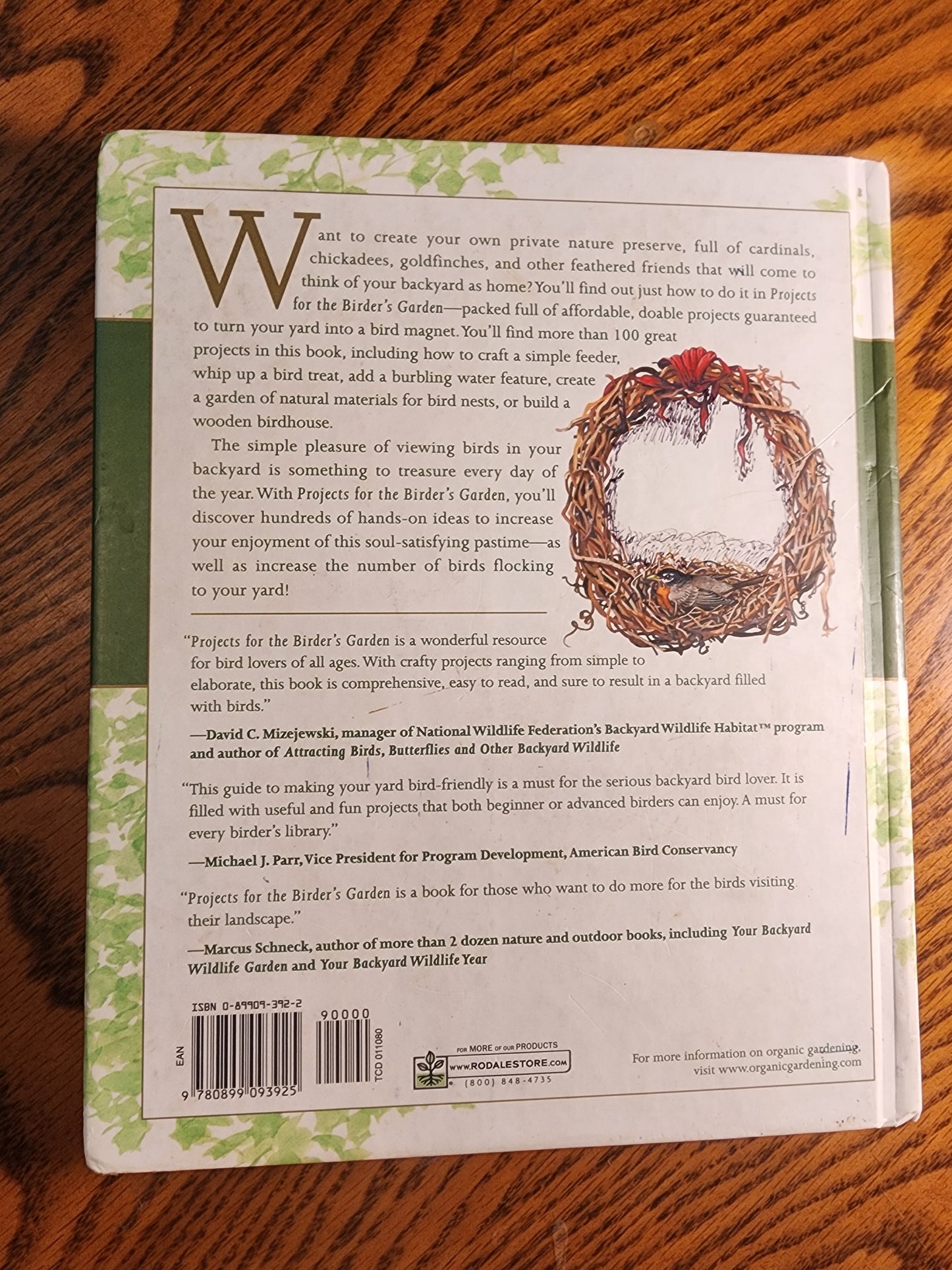 Projects for the Birder's Garden: Over 100 Easy Things that You Can Make to Turn