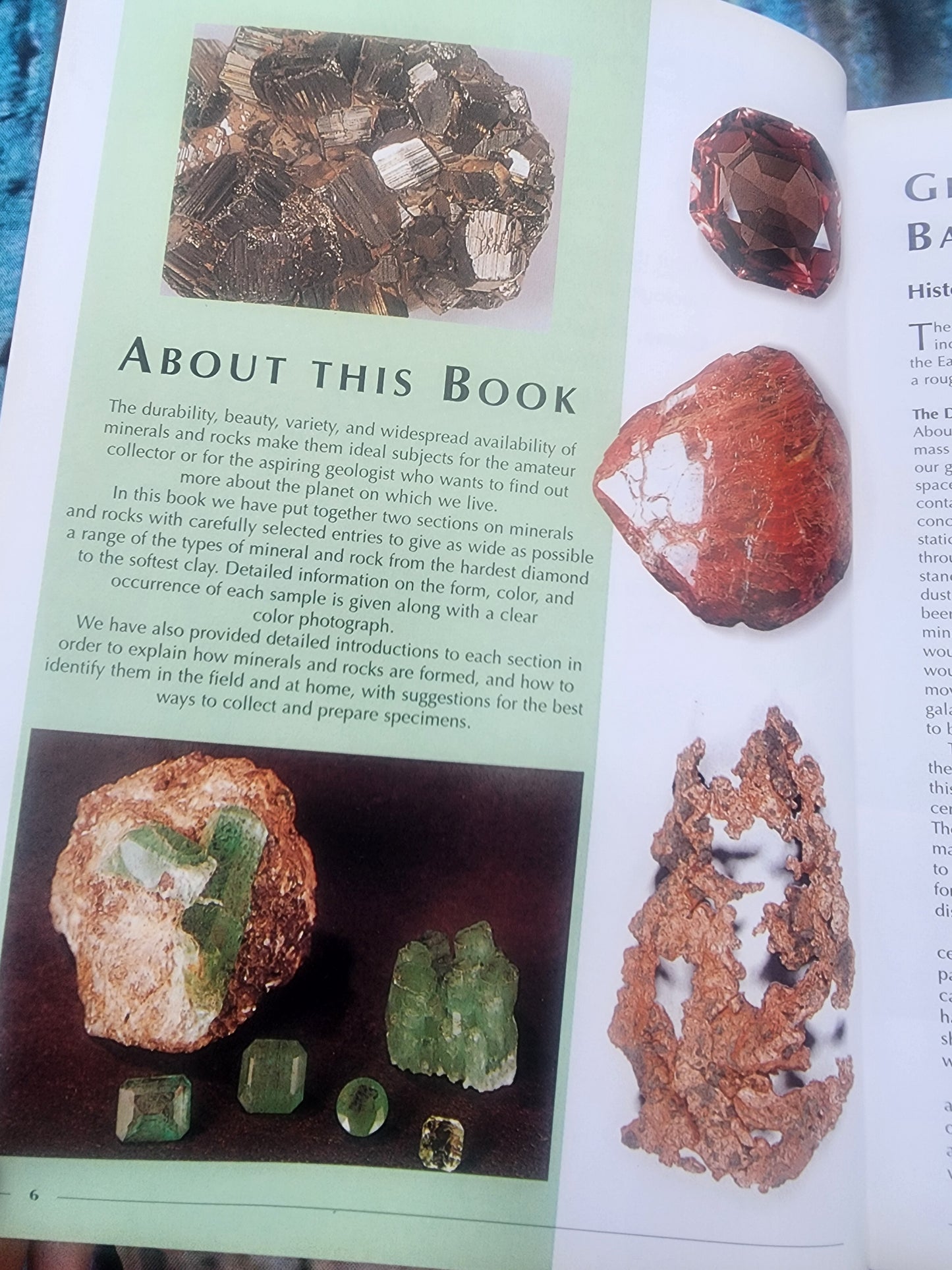 Complete Identifier Rocks, Crystals, Minerals Hardback Book by Rosie Hankin
